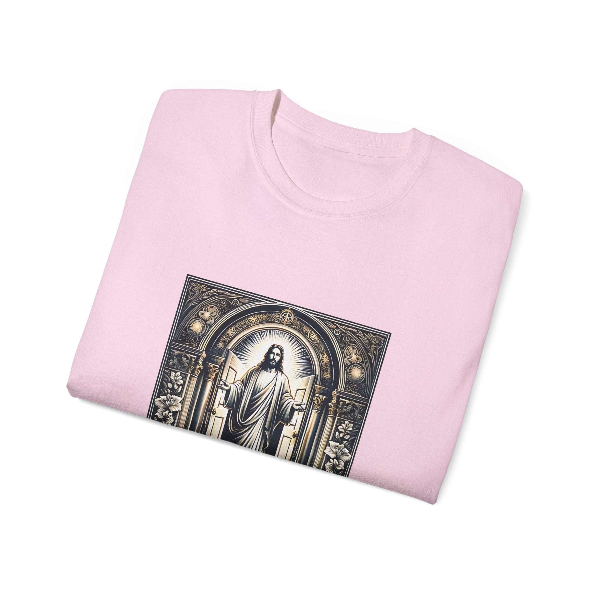 Christian t-shirt, Open the door t-shirt