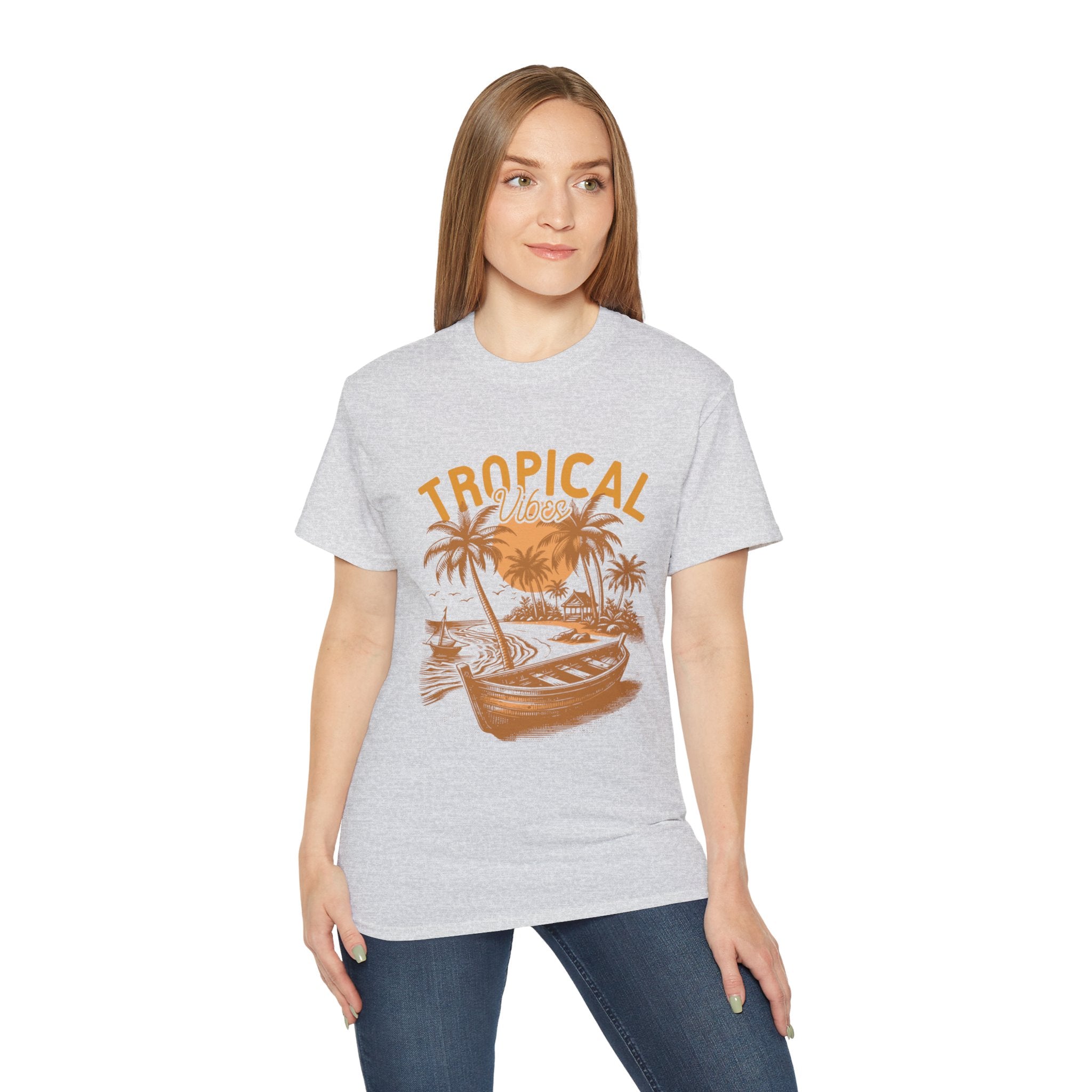 Vintage Summer Beach : Tropical t-shirt