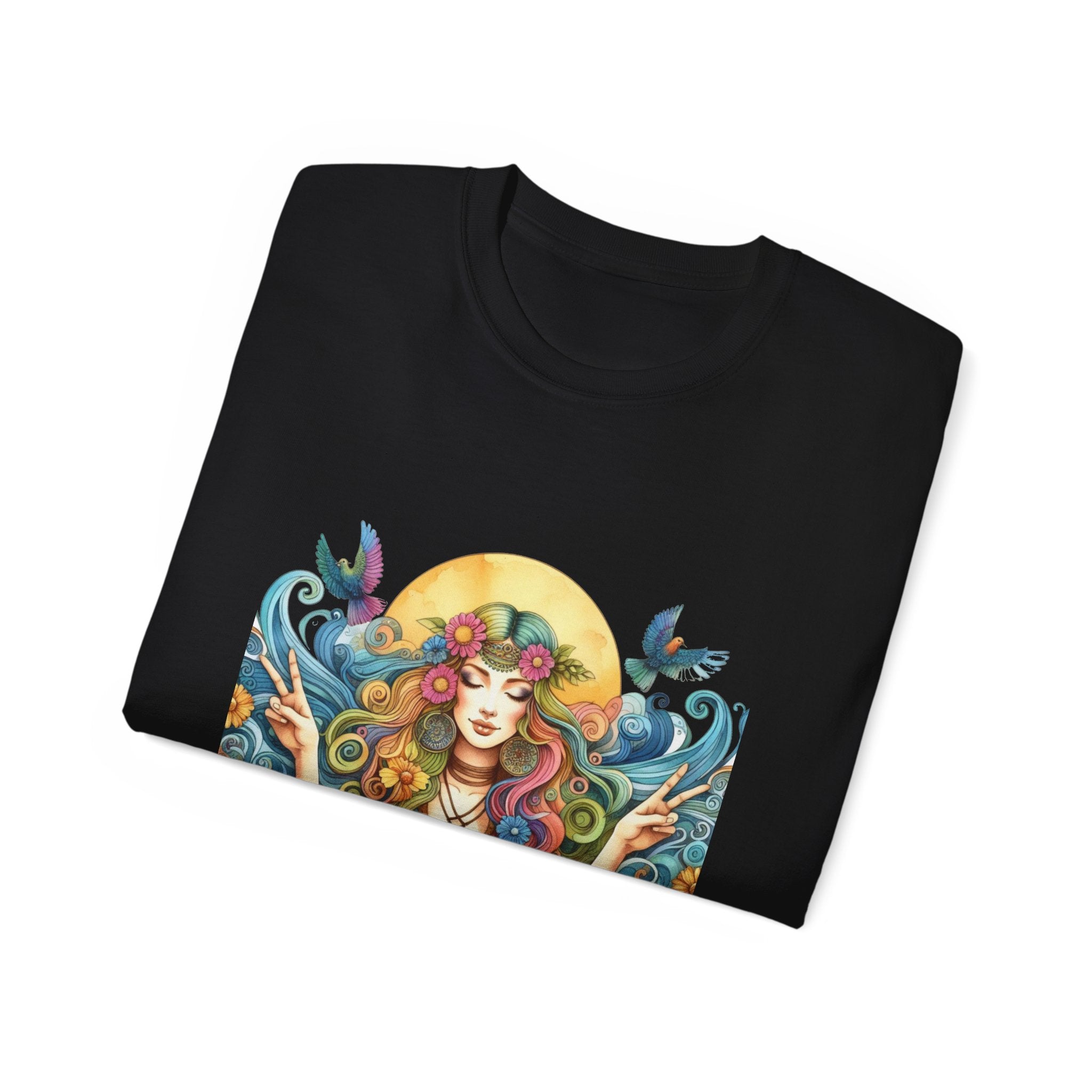 Hippie t-shirt, Flower Power t-shirt