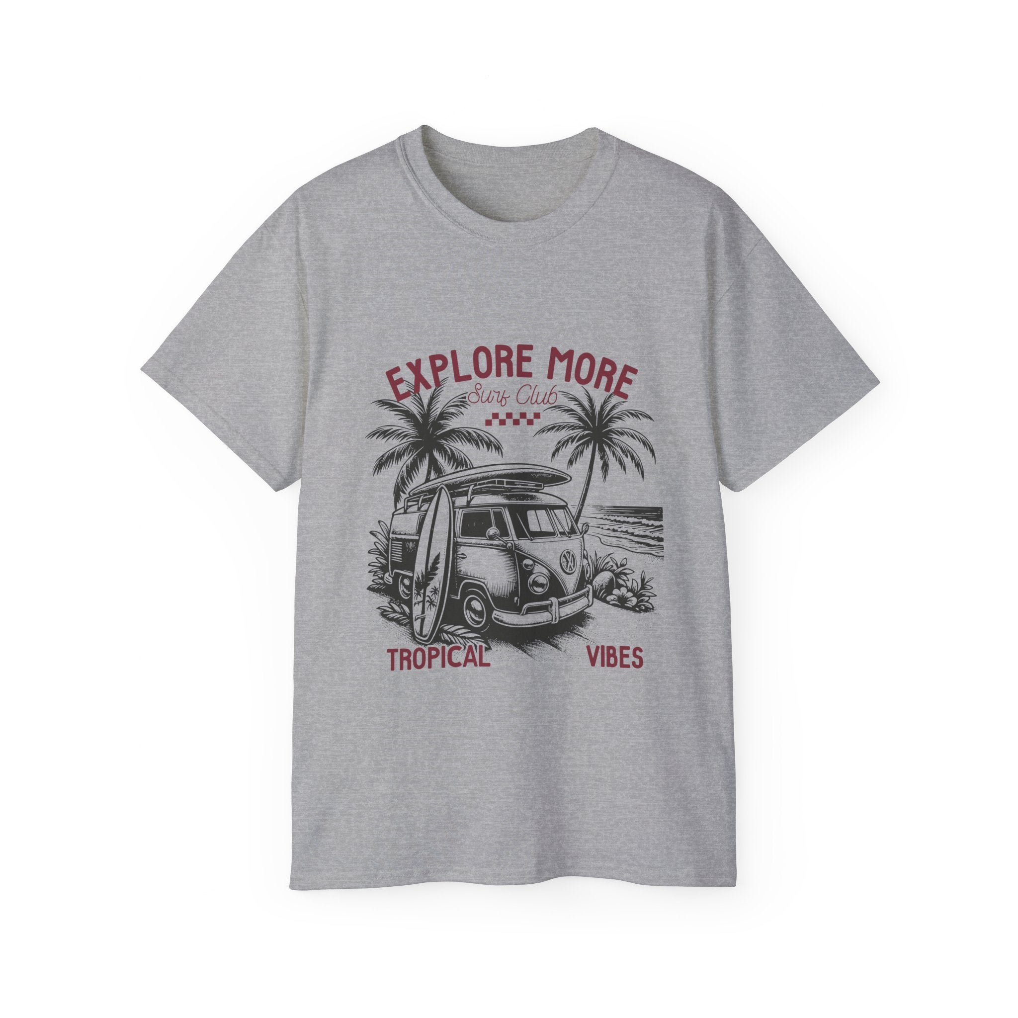 T-shirt Vintage Summer Beach : Explorez plus