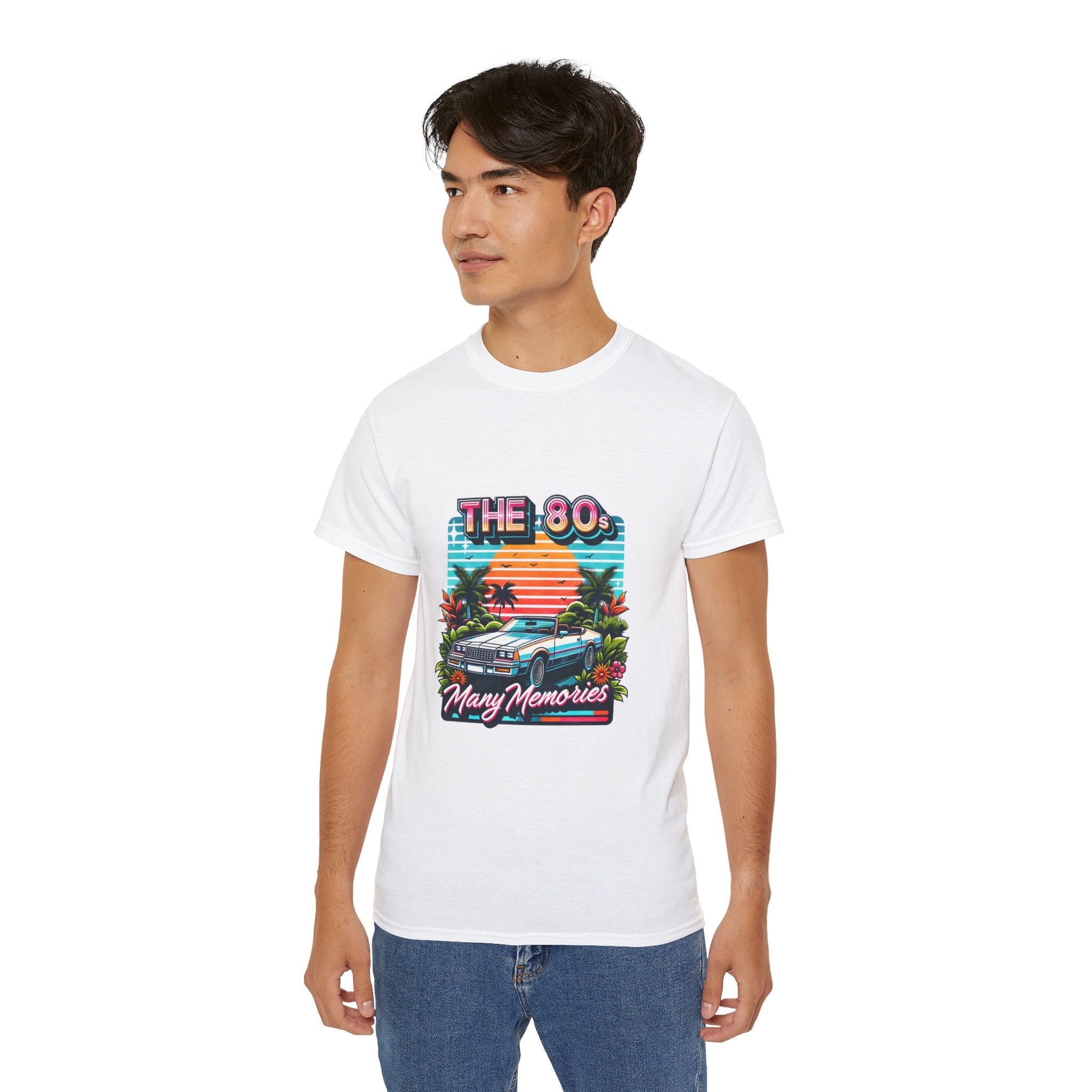 Vintage Retro 80's : The 80's t-shirt