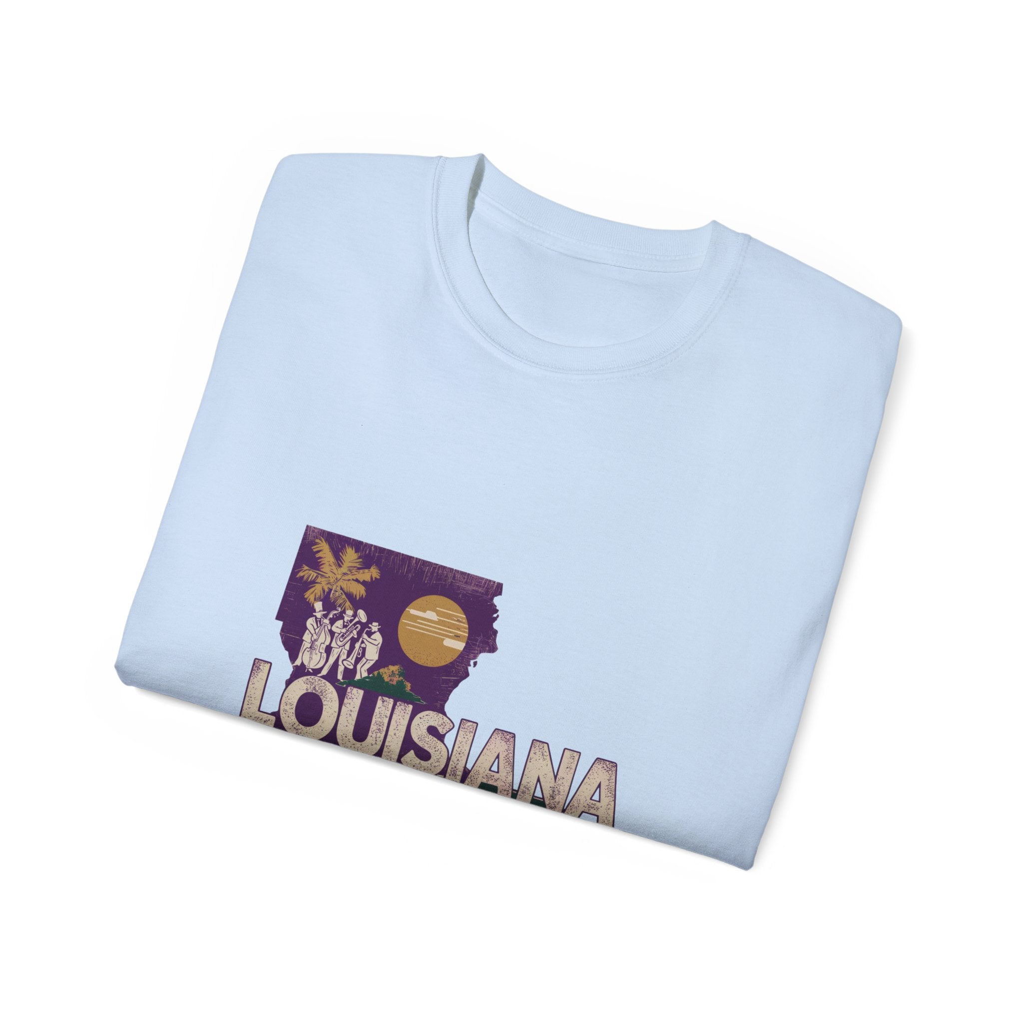 Retro  Iconic U.S. States :  Louisiana t-shirt