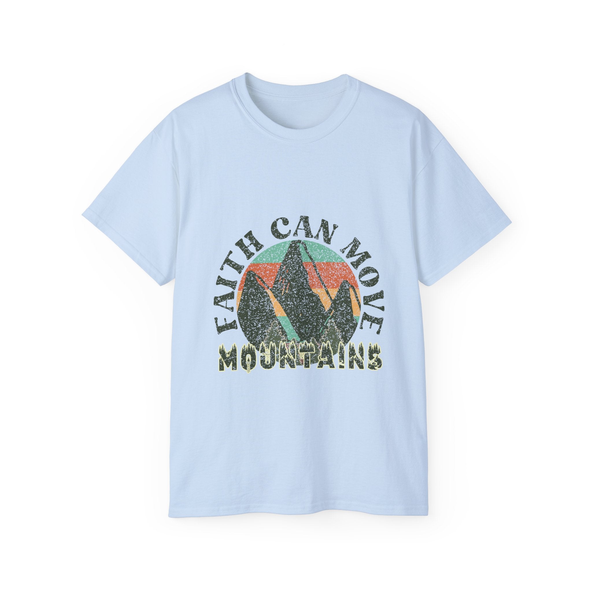 Christian t-shirt, Faith can move mountainst-shirt