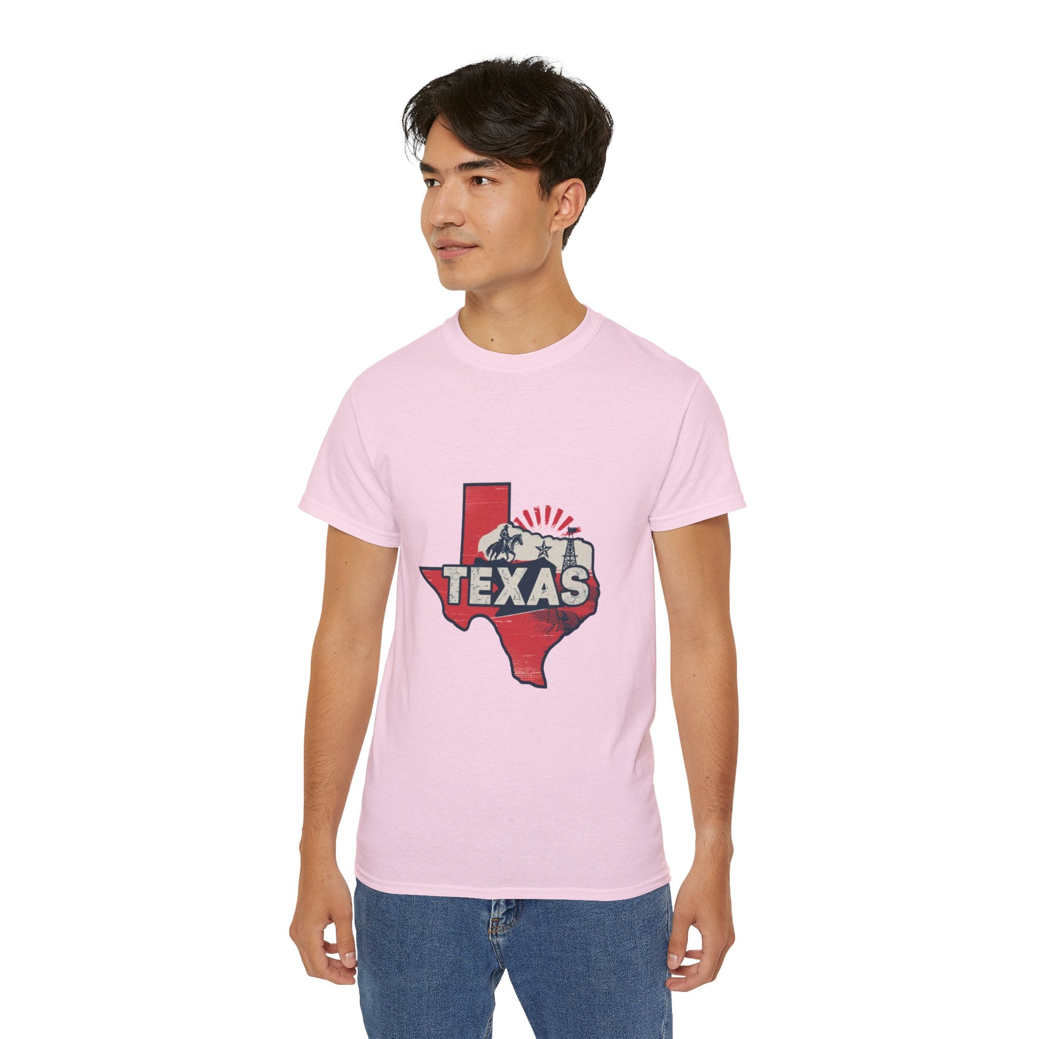 Stati Uniti retrò iconici: t-shirt Texas