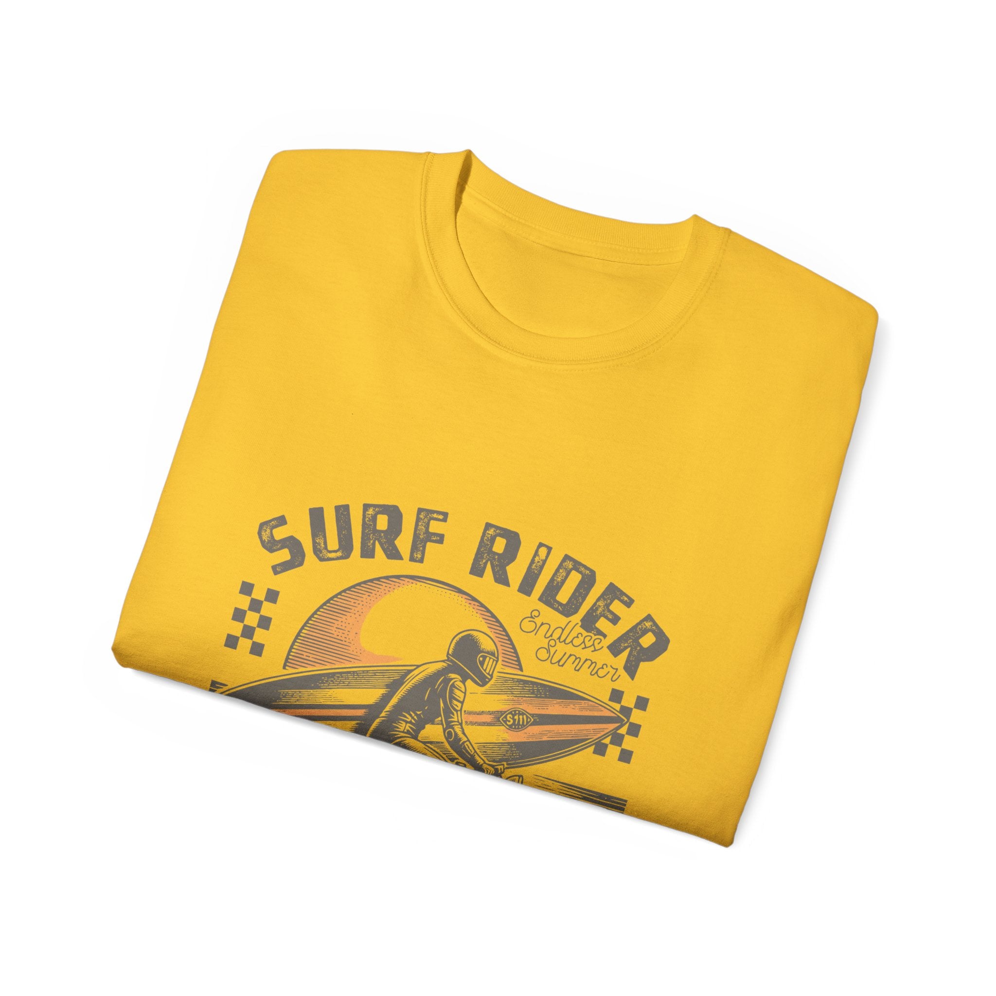 Plage d'été vintage : t-shirt Surf Rider