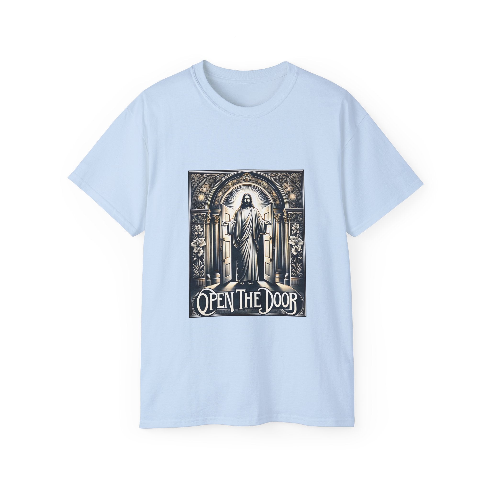 Christian t-shirt, Open the door t-shirt