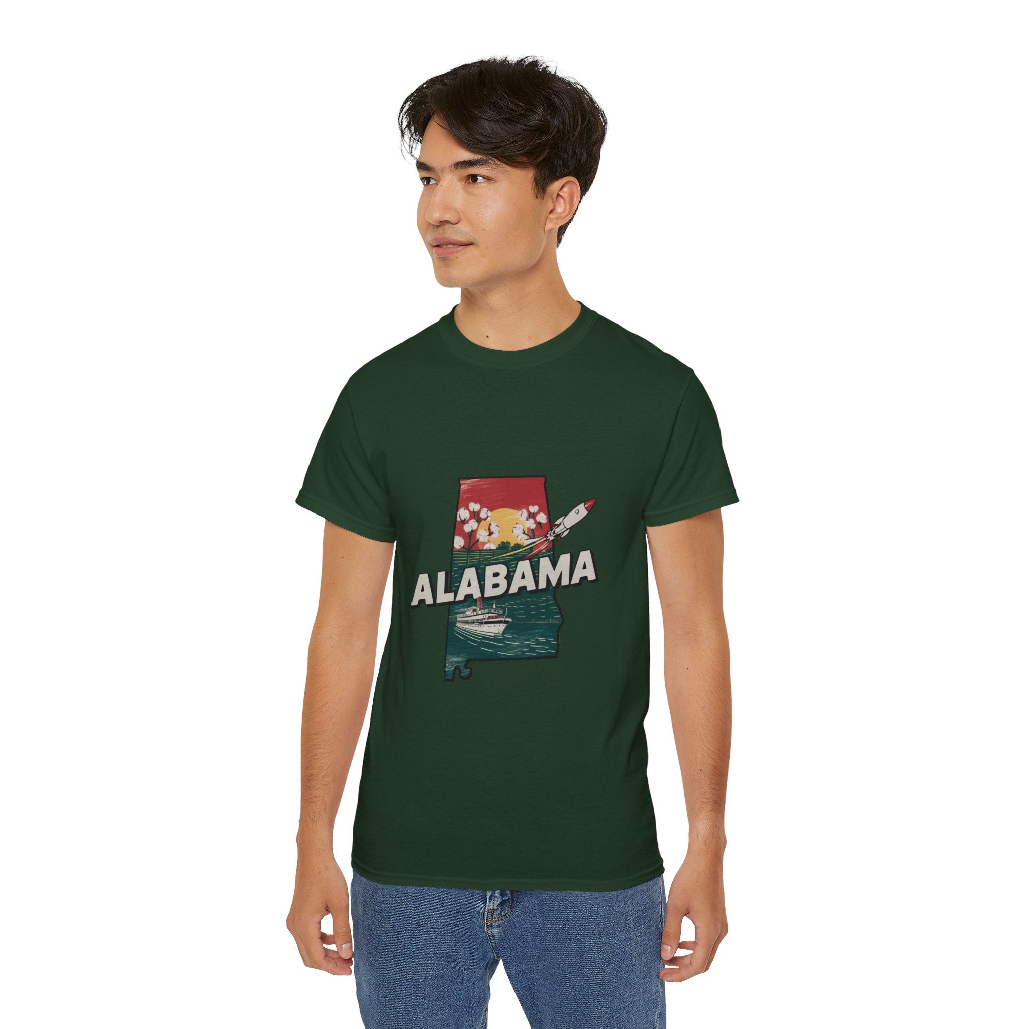 Retro  Iconic U.S. States : Alabama t-shirt