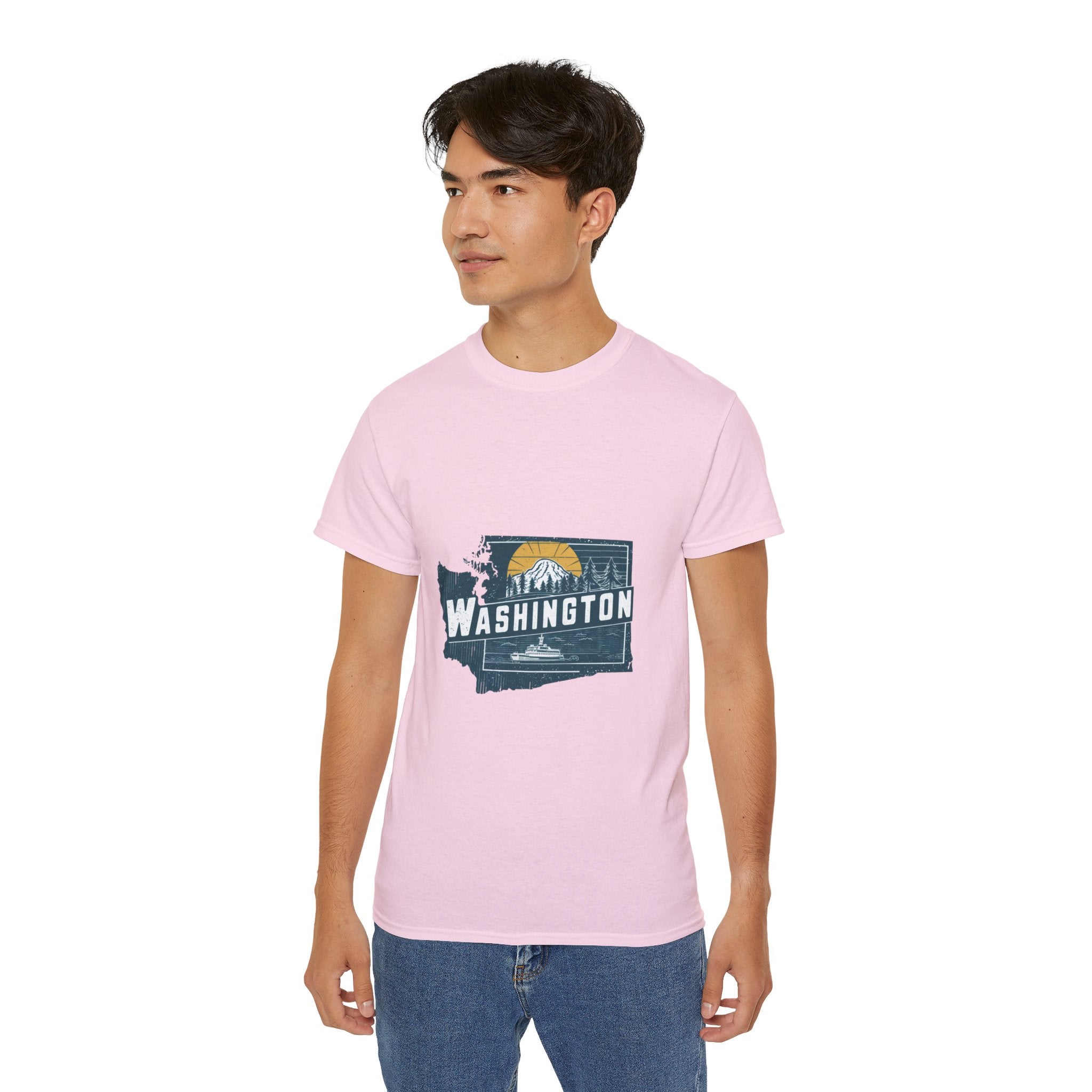 Retro  Iconic U.S. States : Washington t-shirt