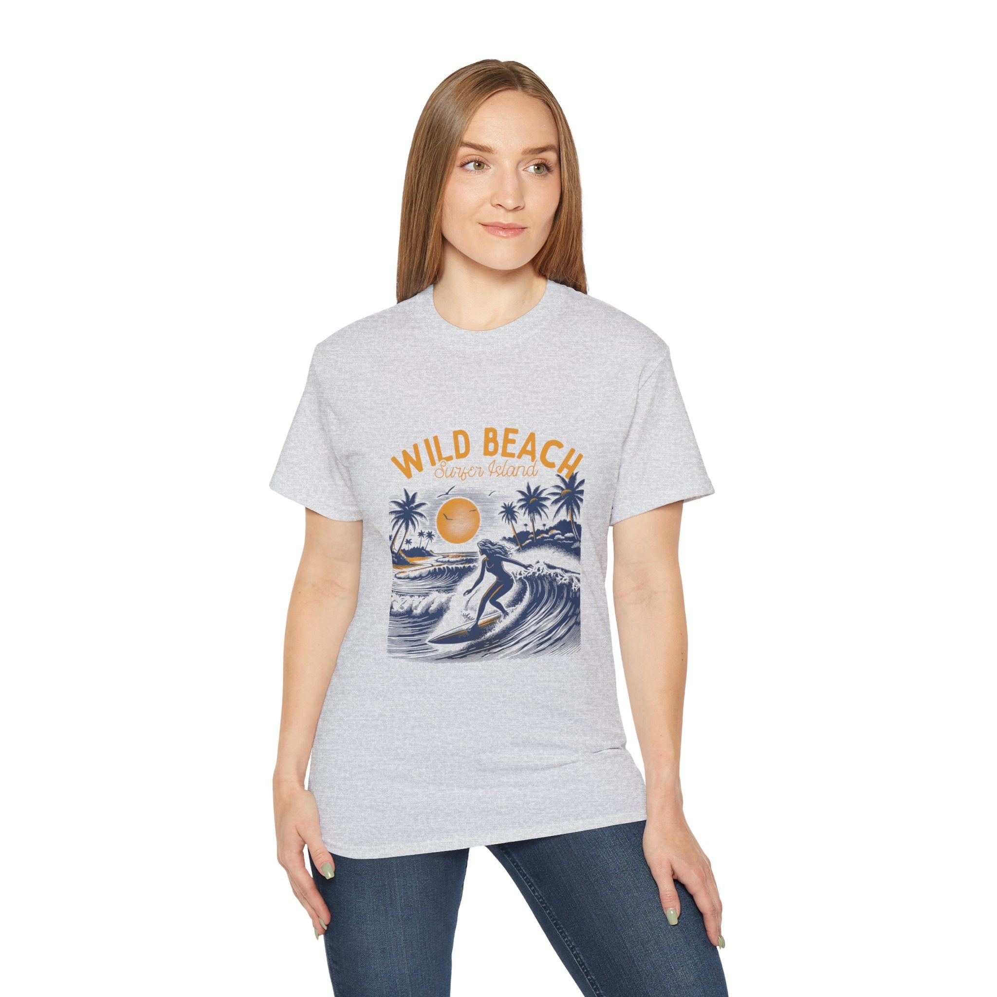 Vintage Summer Beach : Wild Beach t-shirt