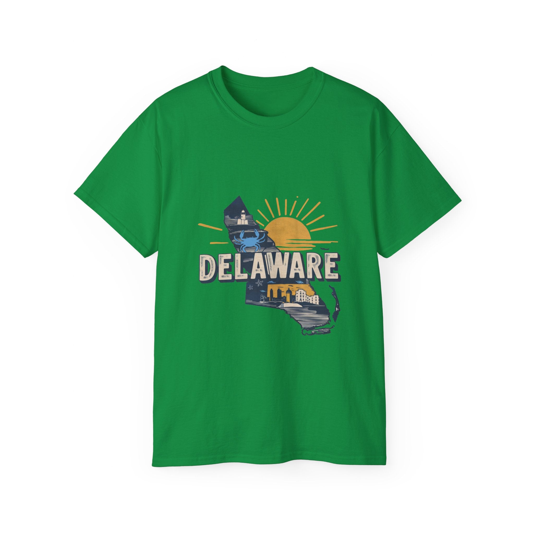 Retro  Iconic U.S. States : Delaware t-shirt