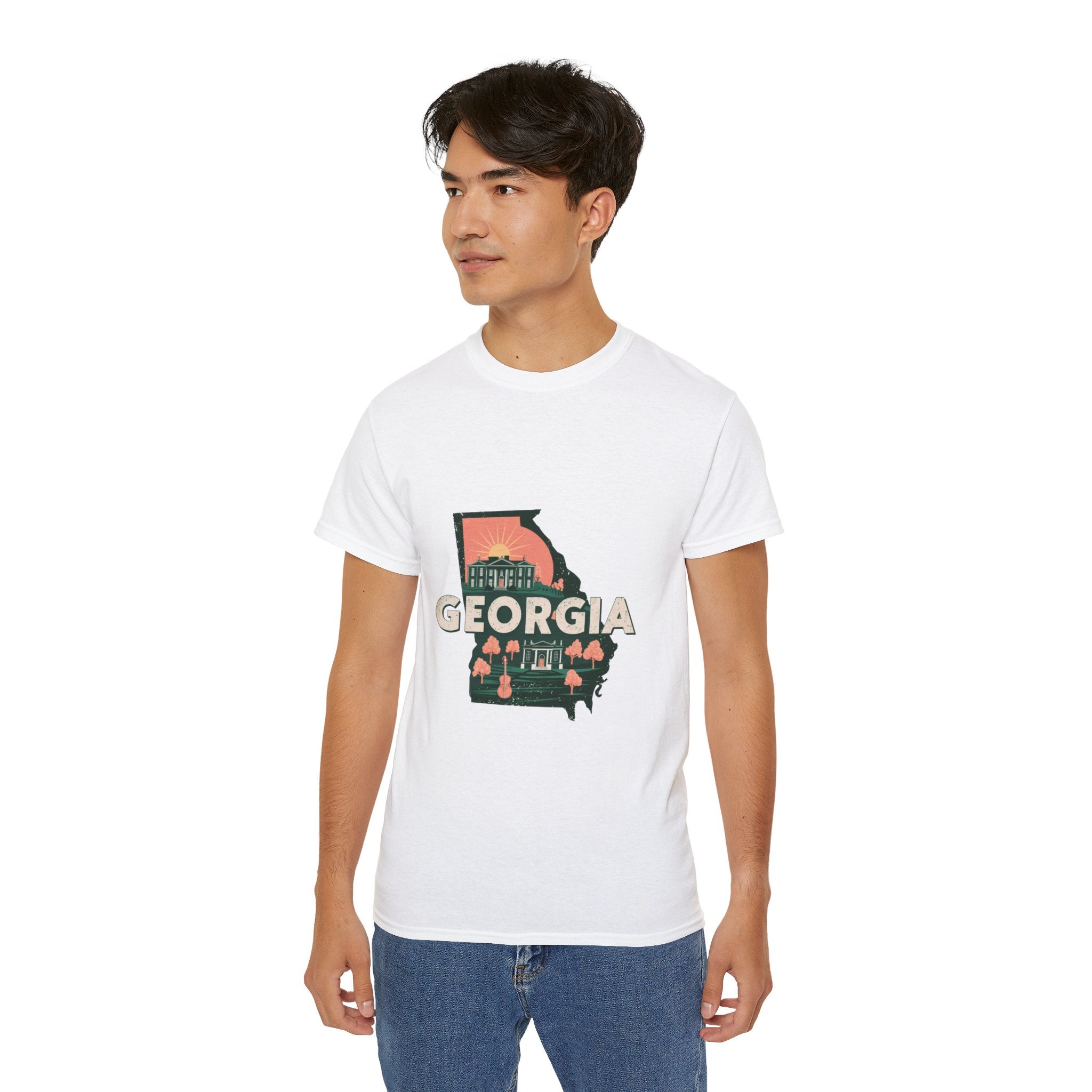 Retro  Iconic U.S. States : Georgia t-shirt