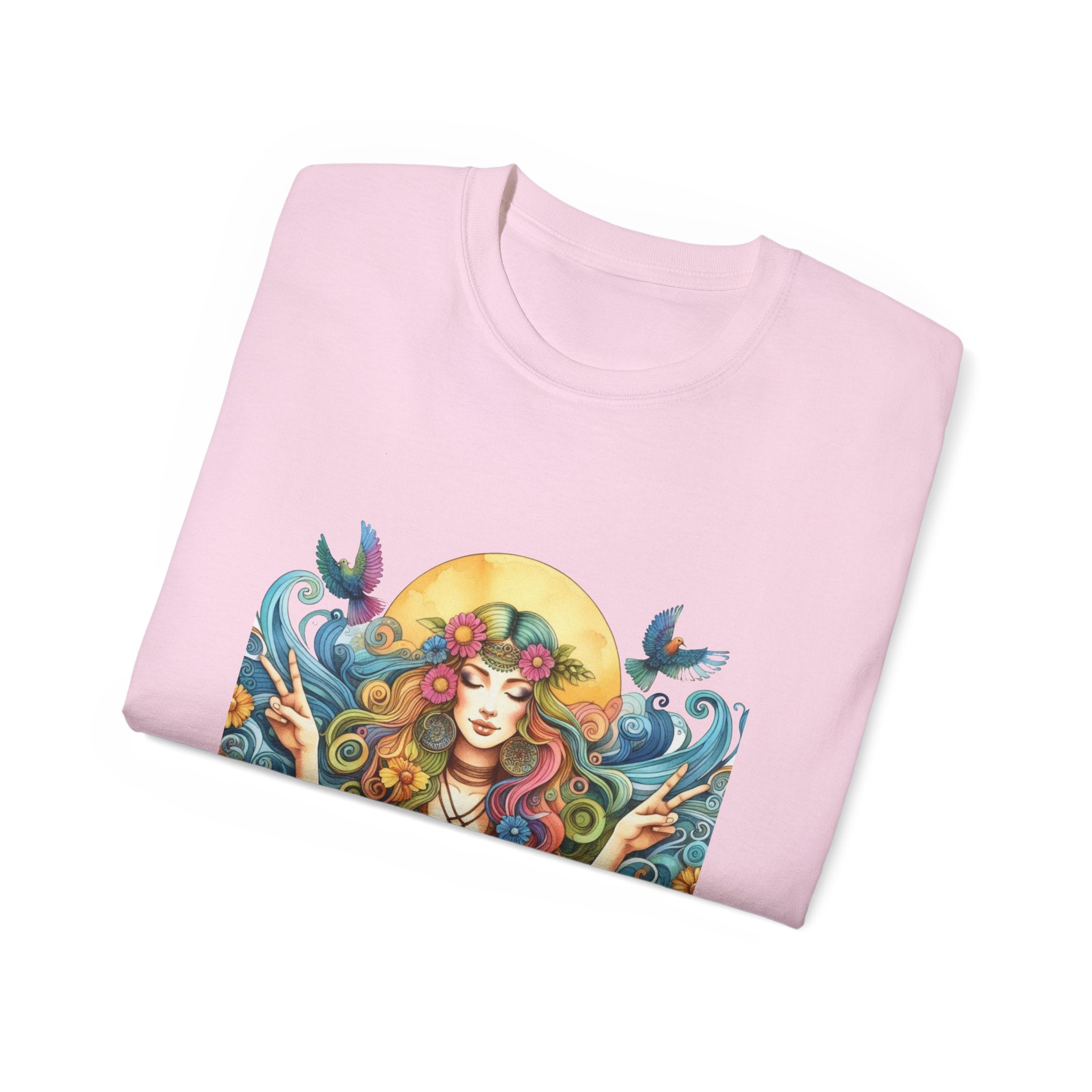 Hippie t-shirt, Flower Power t-shirt