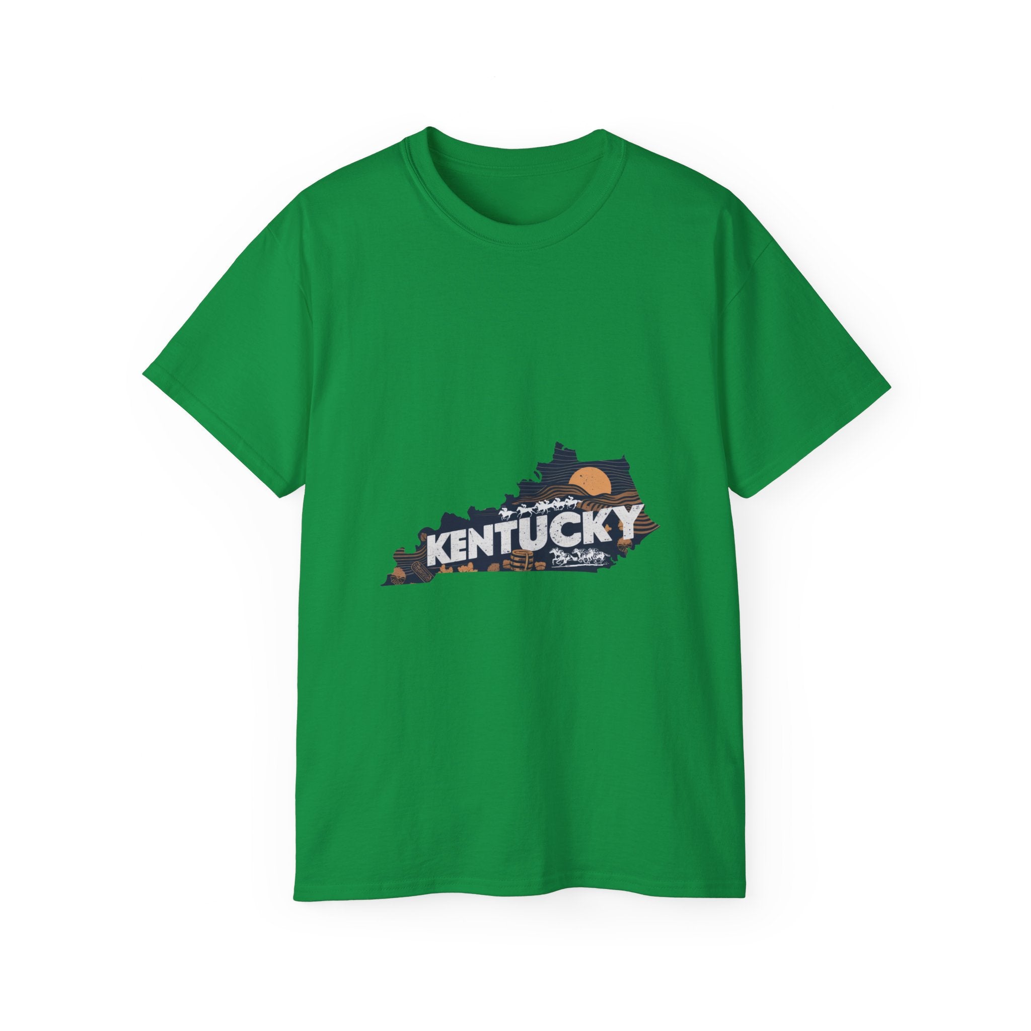 États américains emblématiques rétro : t-shirt Kentucky