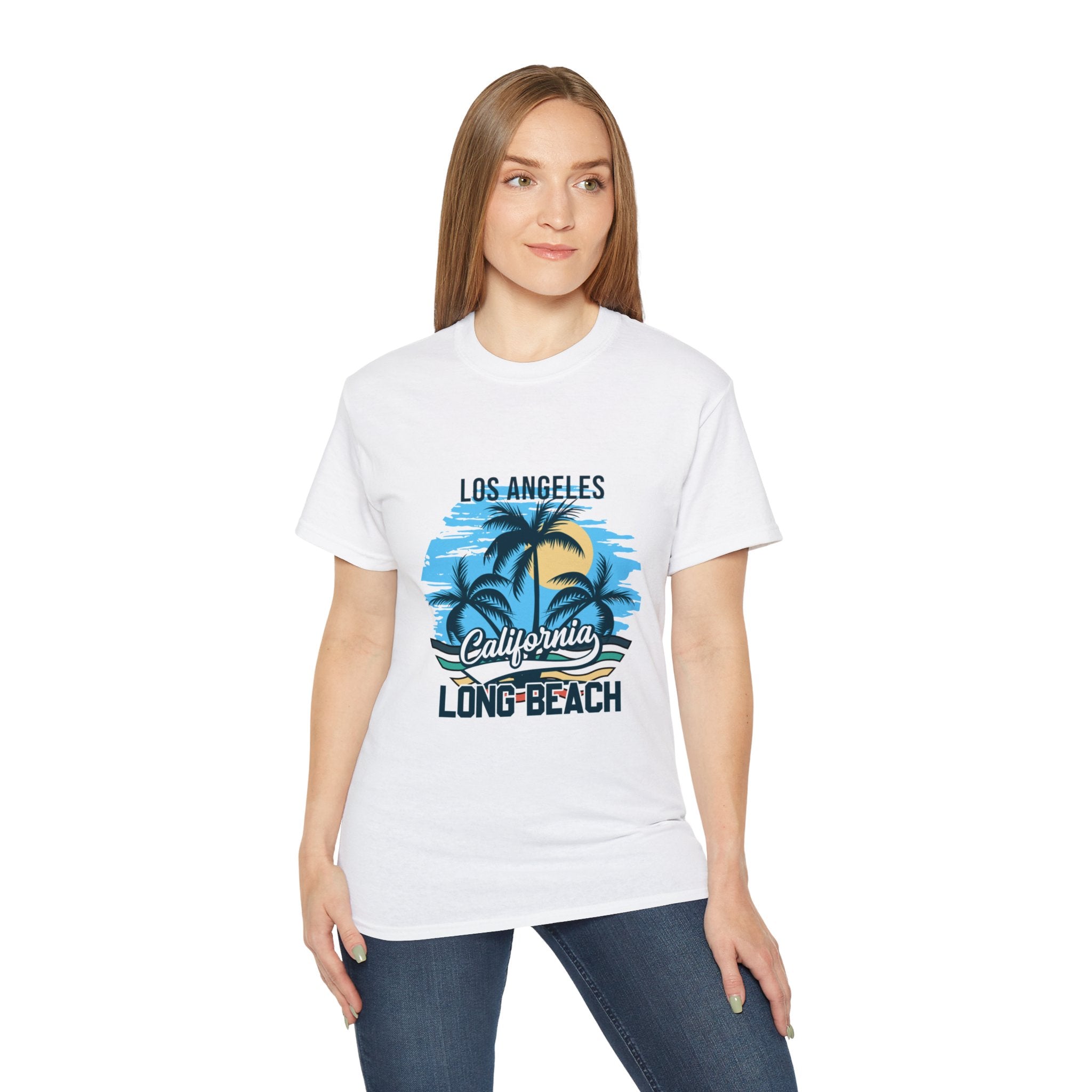 Californie : T-shirt Los Angeles Long Beach