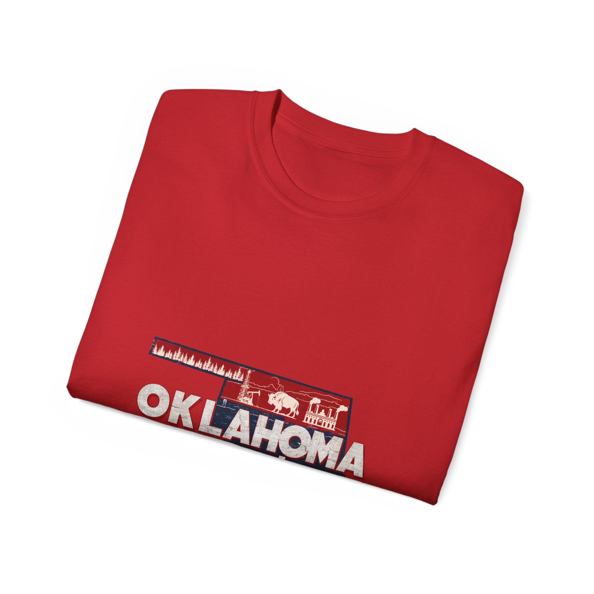 Retro  Iconic U.S. States : Oklahoma t-shirt