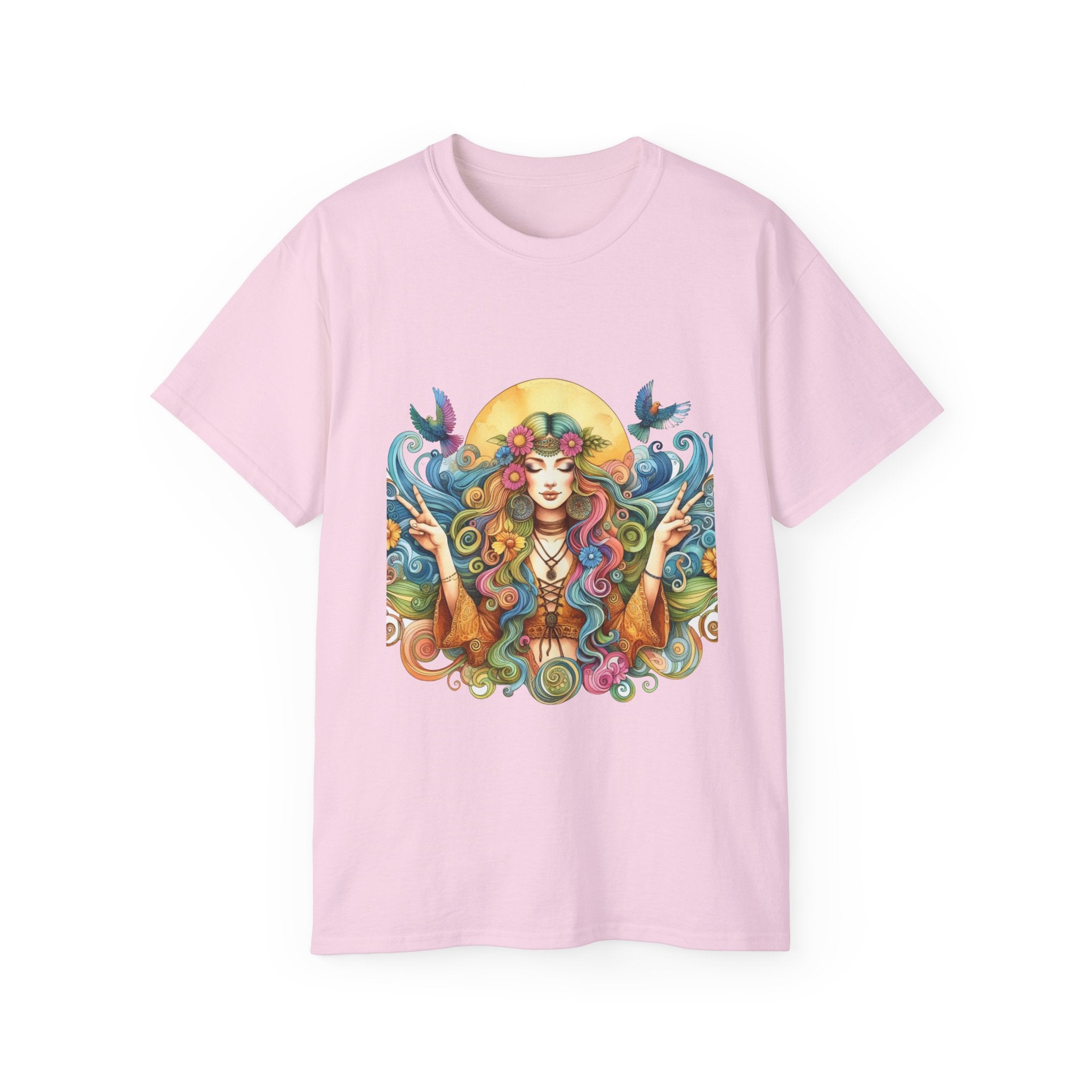 Hippie t-shirt, Flower Power t-shirt