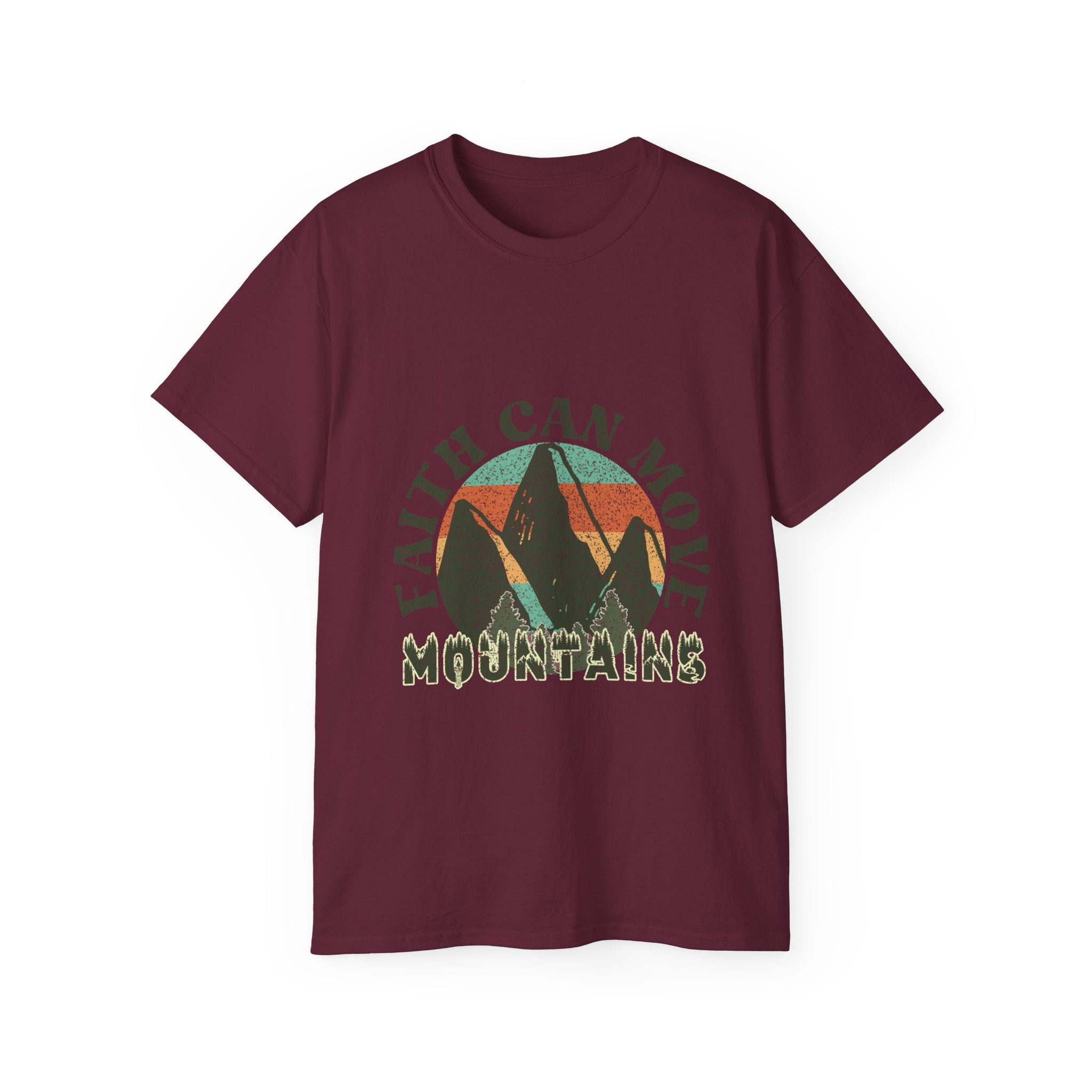 Christian t-shirt, Faith can move mountainst-shirt