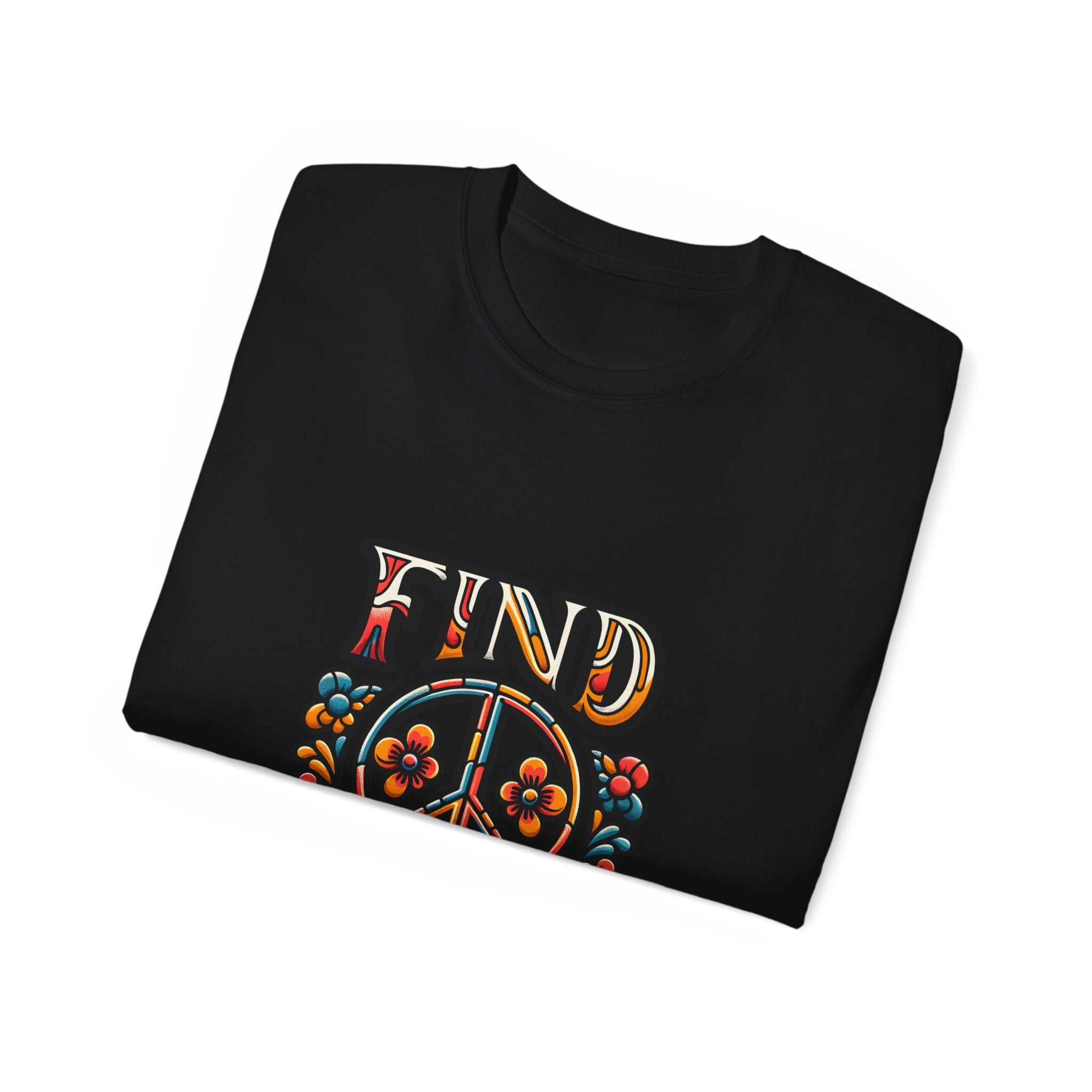 Hippie t-shirt, Find serenity T-shirt