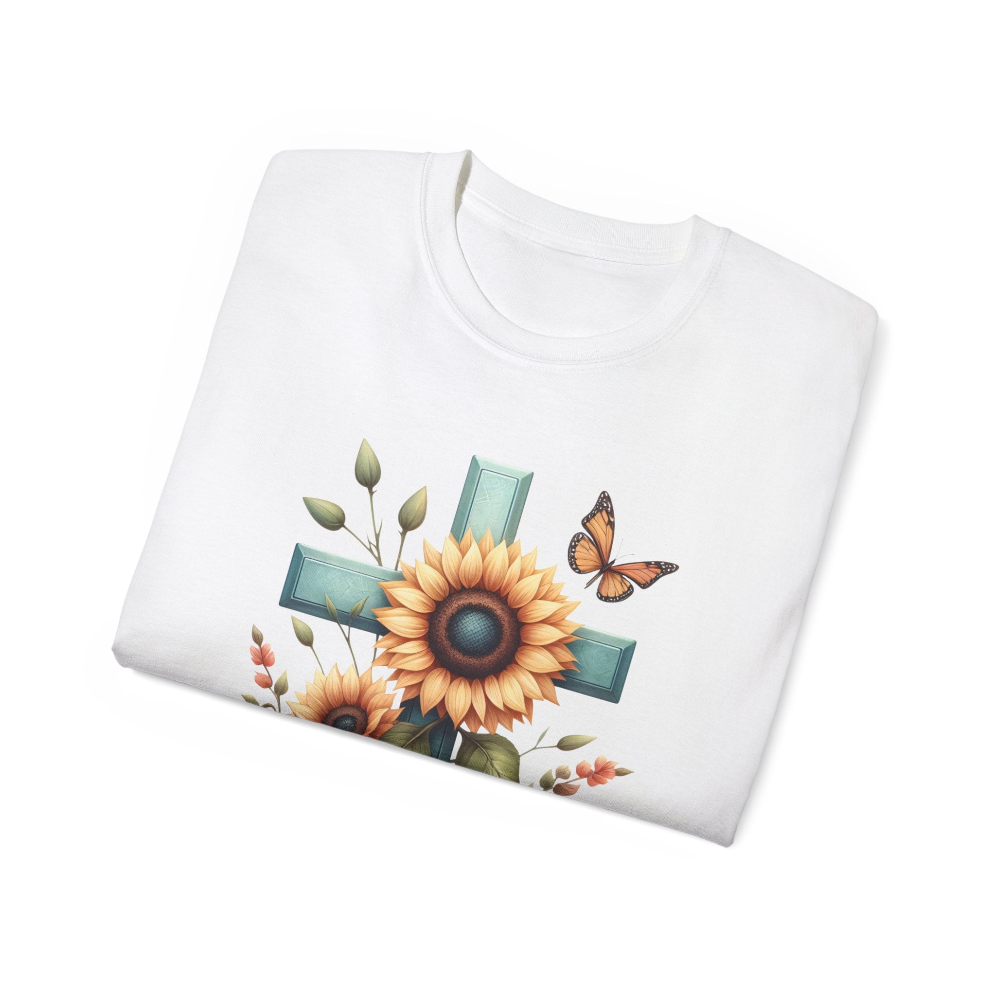 Christian t-shirt, SunflowerCross t-shirt