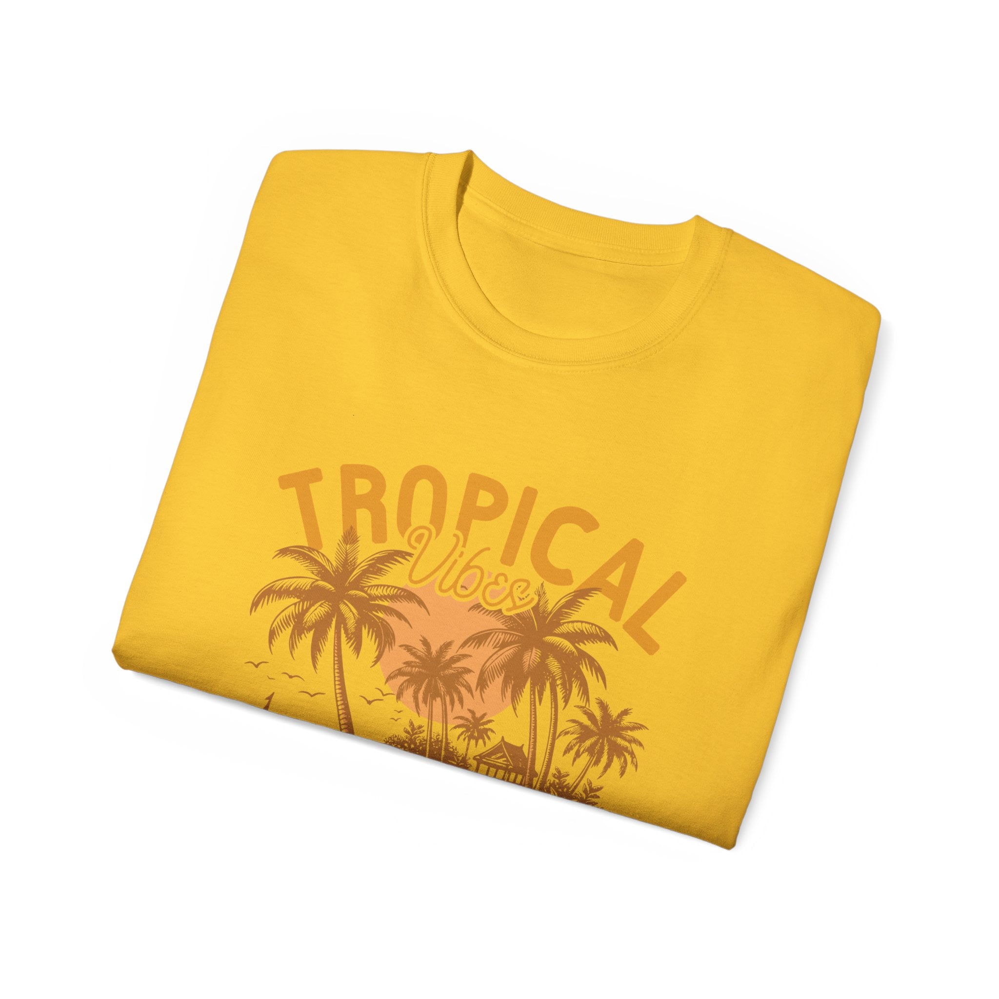 Vintage Summer Beach : T-shirt tropical