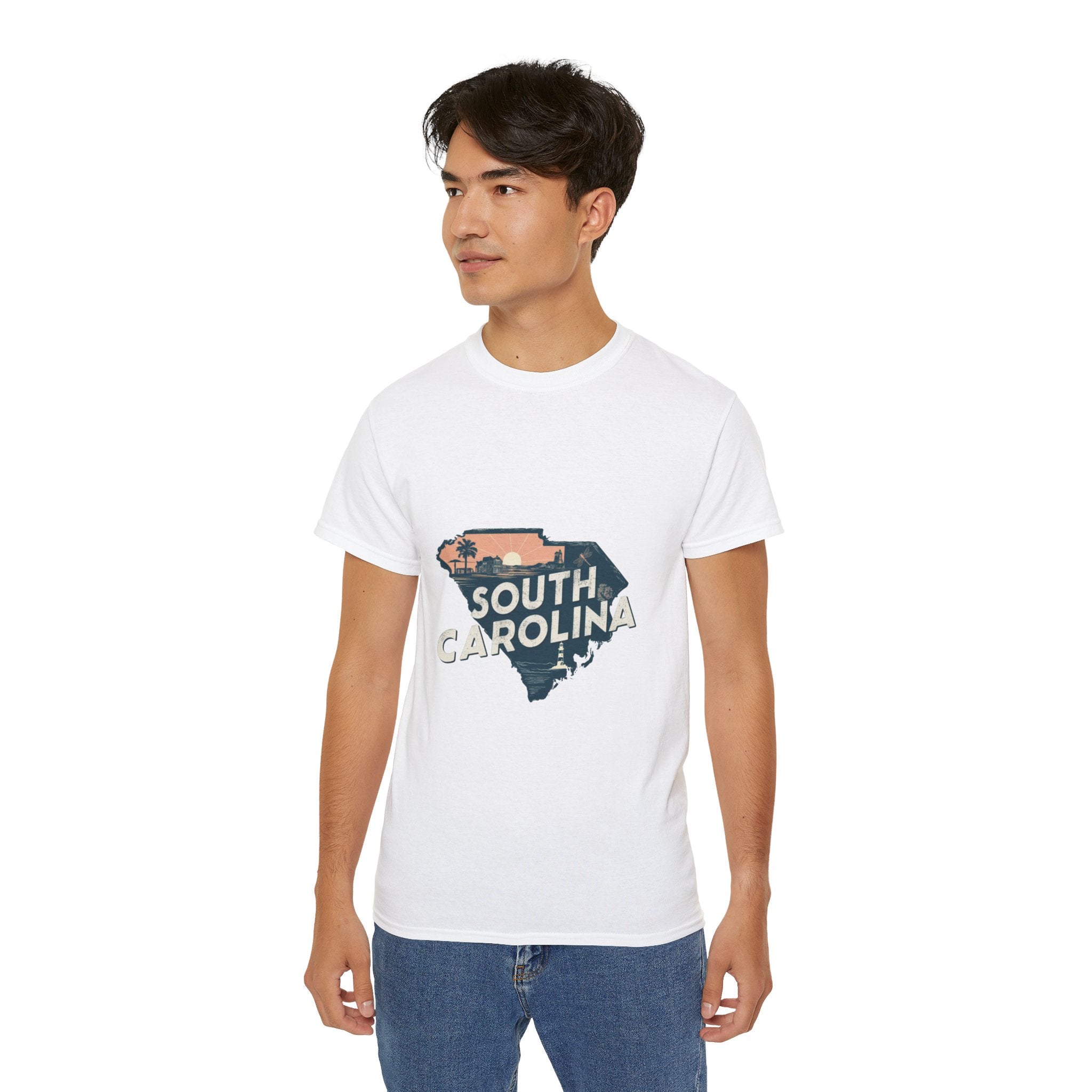 Retro  Iconic U.S. States : South Carolina t-shirt