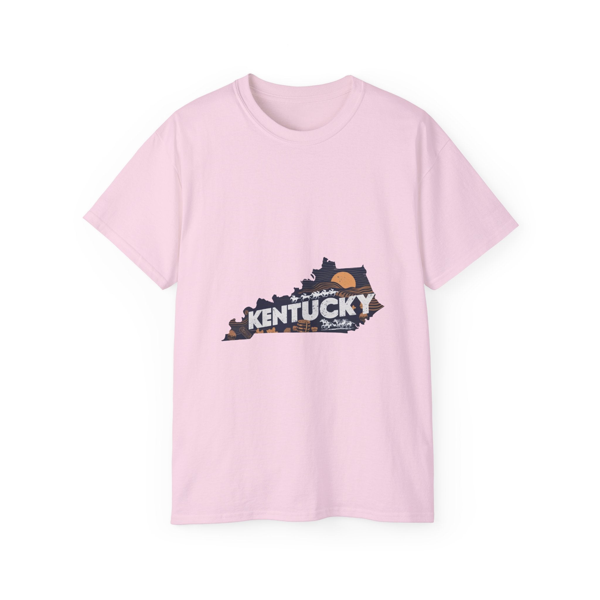 États américains emblématiques rétro : t-shirt Kentucky