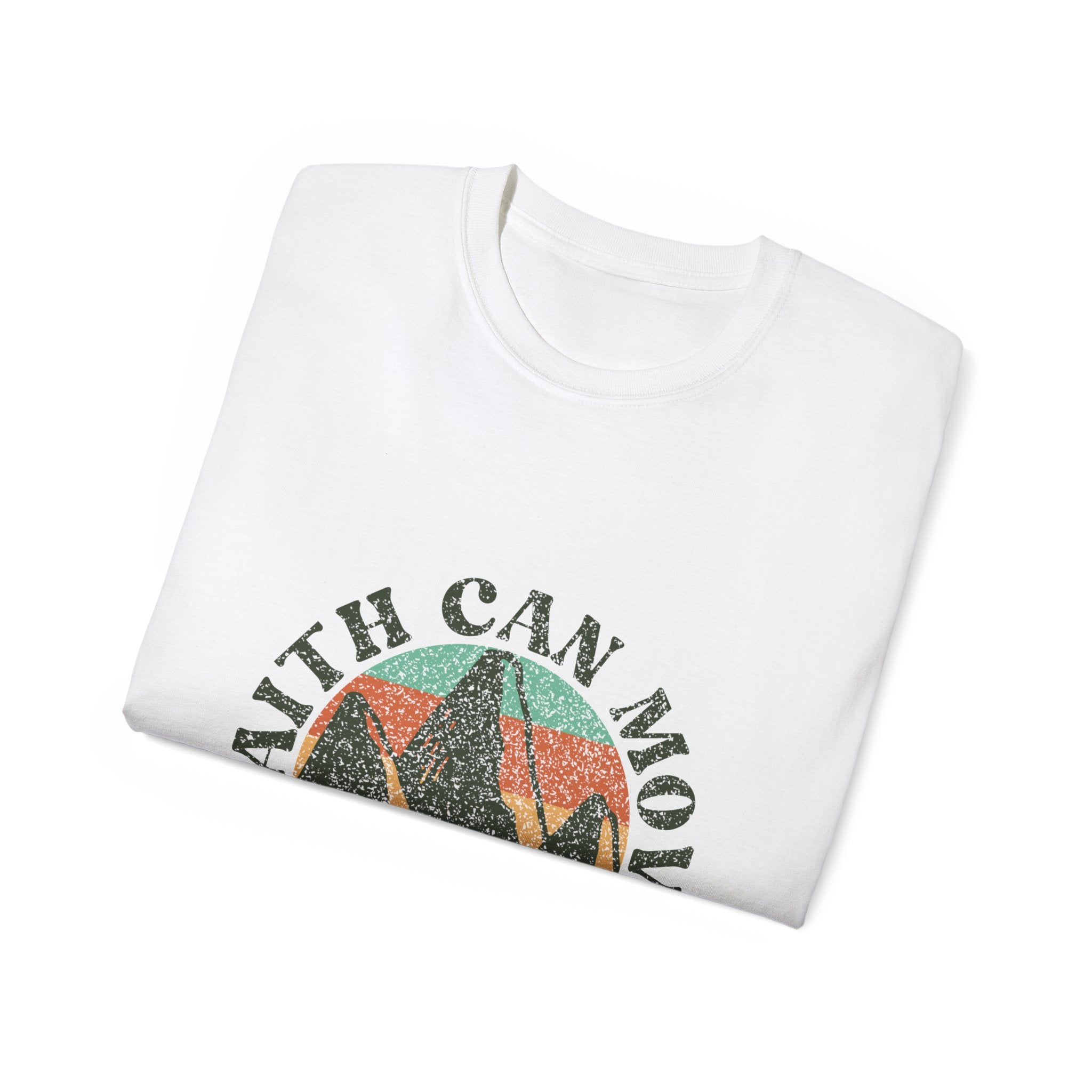 Christian t-shirt, Faith can move mountainst-shirt