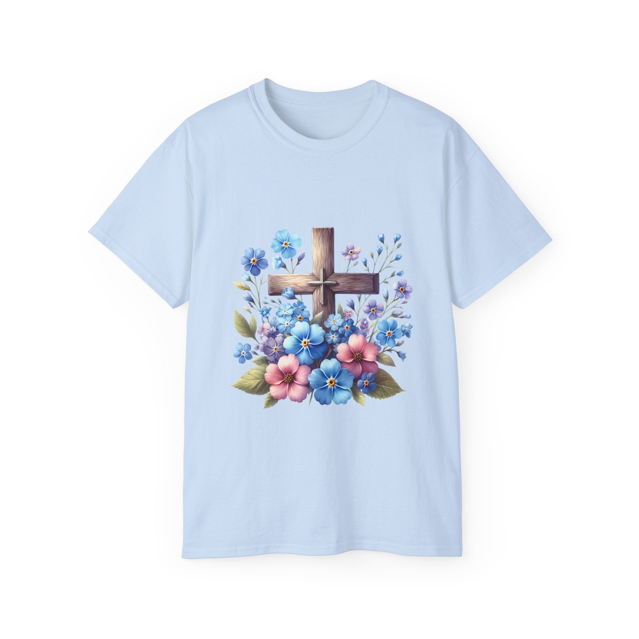 Christian t-shirt, Flower of the Crosst-shirt