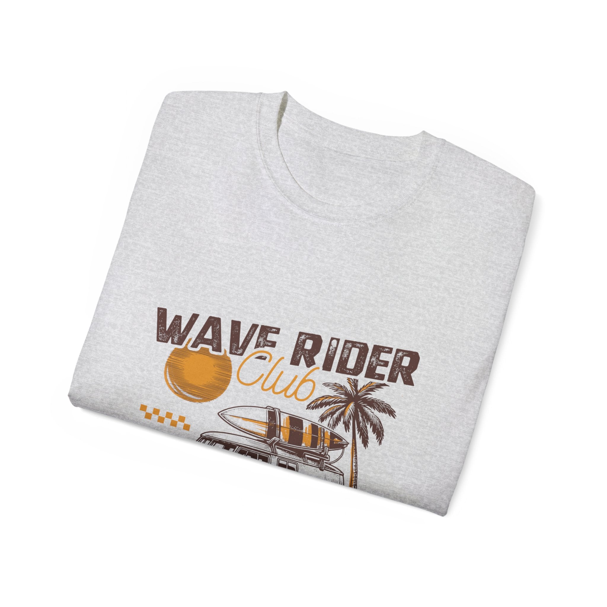 Spiaggia estiva vintage: maglietta Wave Rider