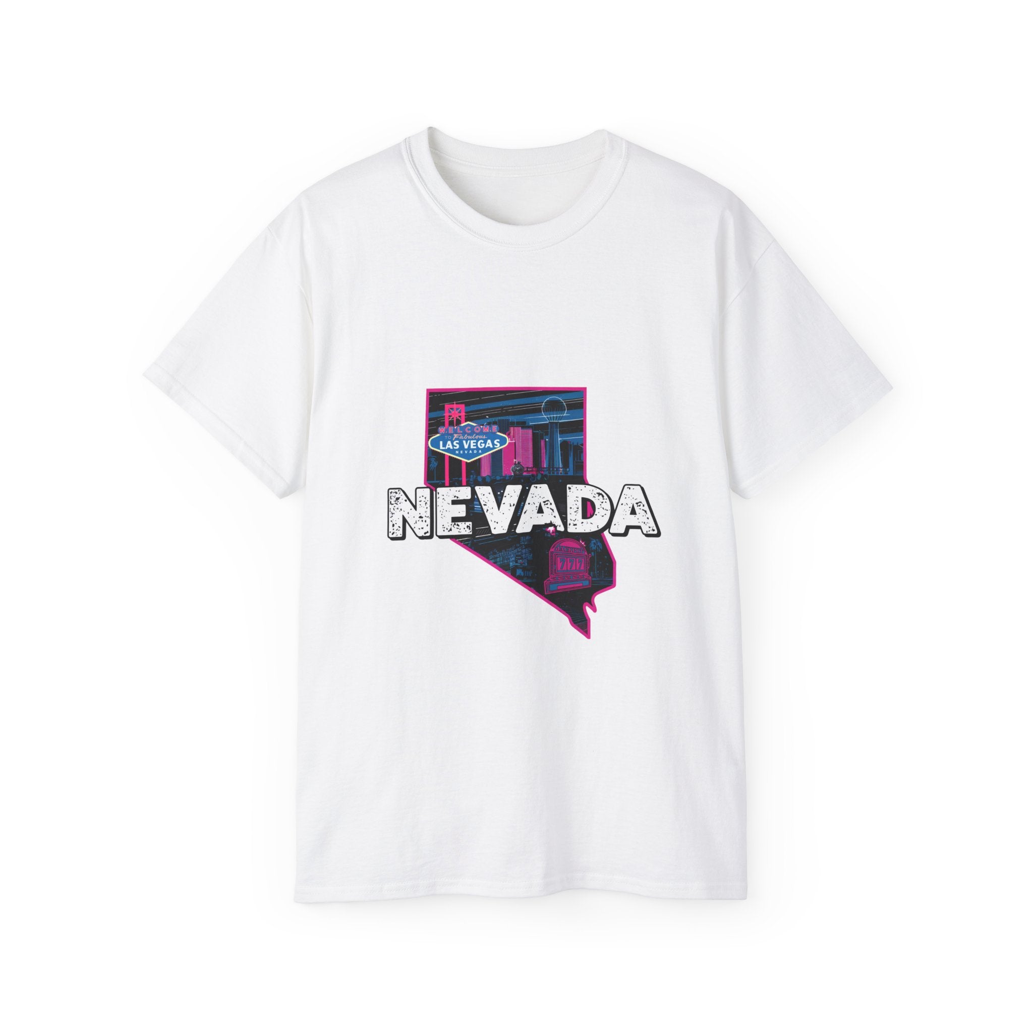 États américains emblématiques rétro : T-shirt Nevada