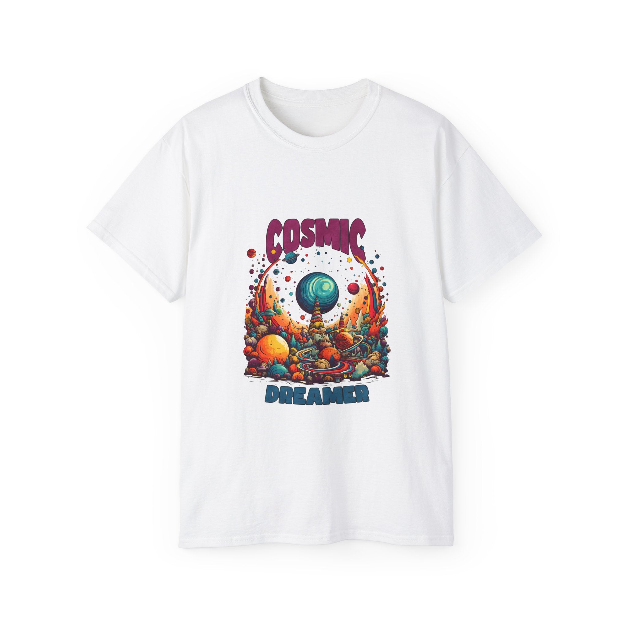 T-shirt hippie, t-shirt rêveur cosmique