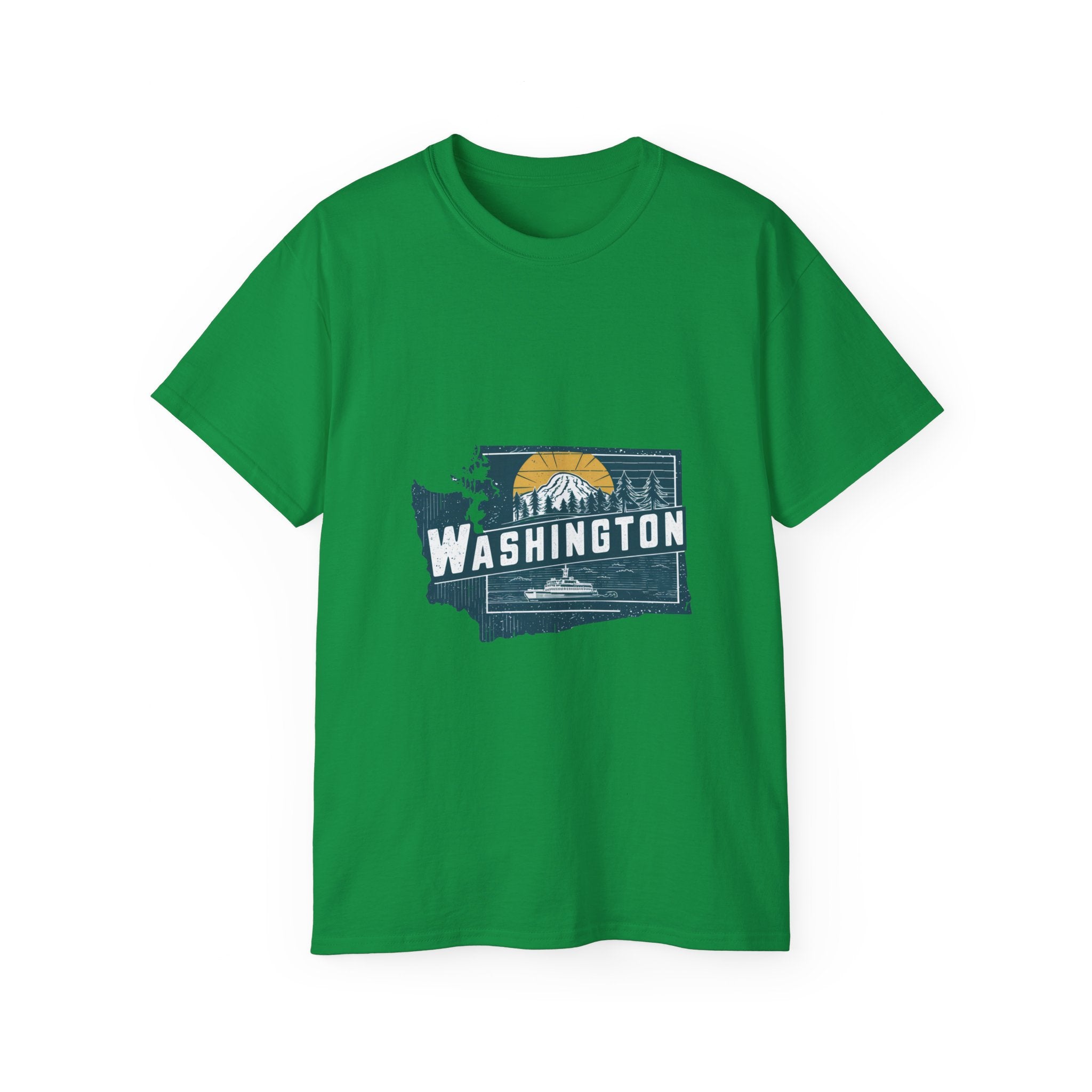 États américains emblématiques rétro : t-shirt Washington