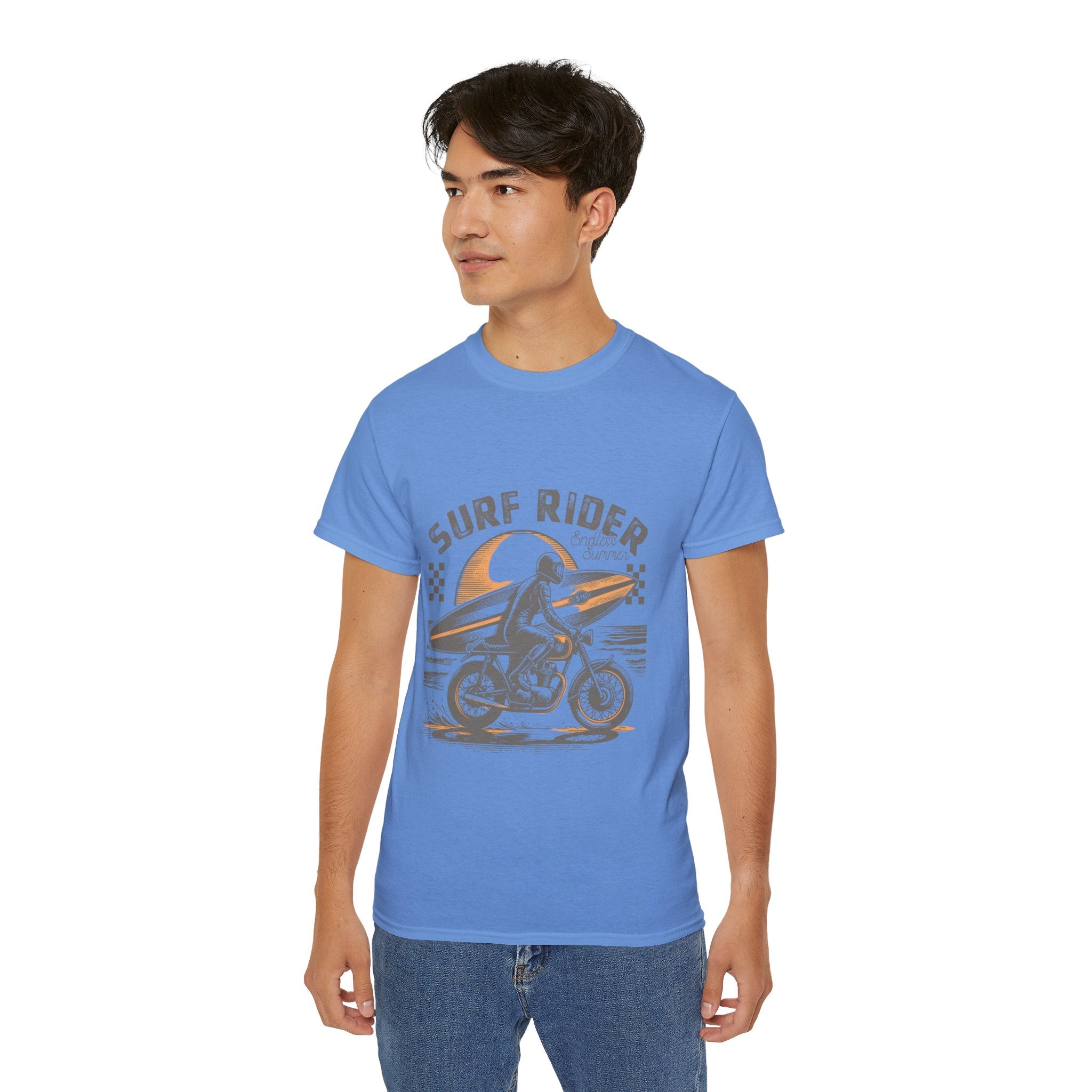 Plage d'été vintage : t-shirt Surf Rider