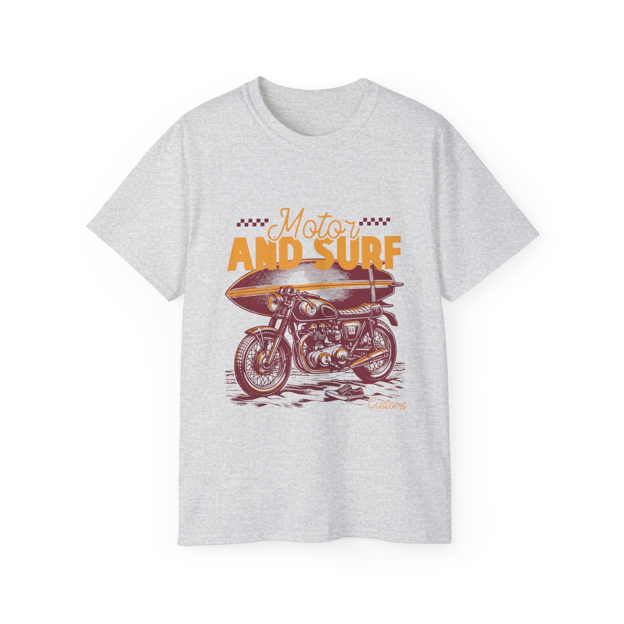 Vintage Summer Beach : T-shirt Moteur &amp; Surf