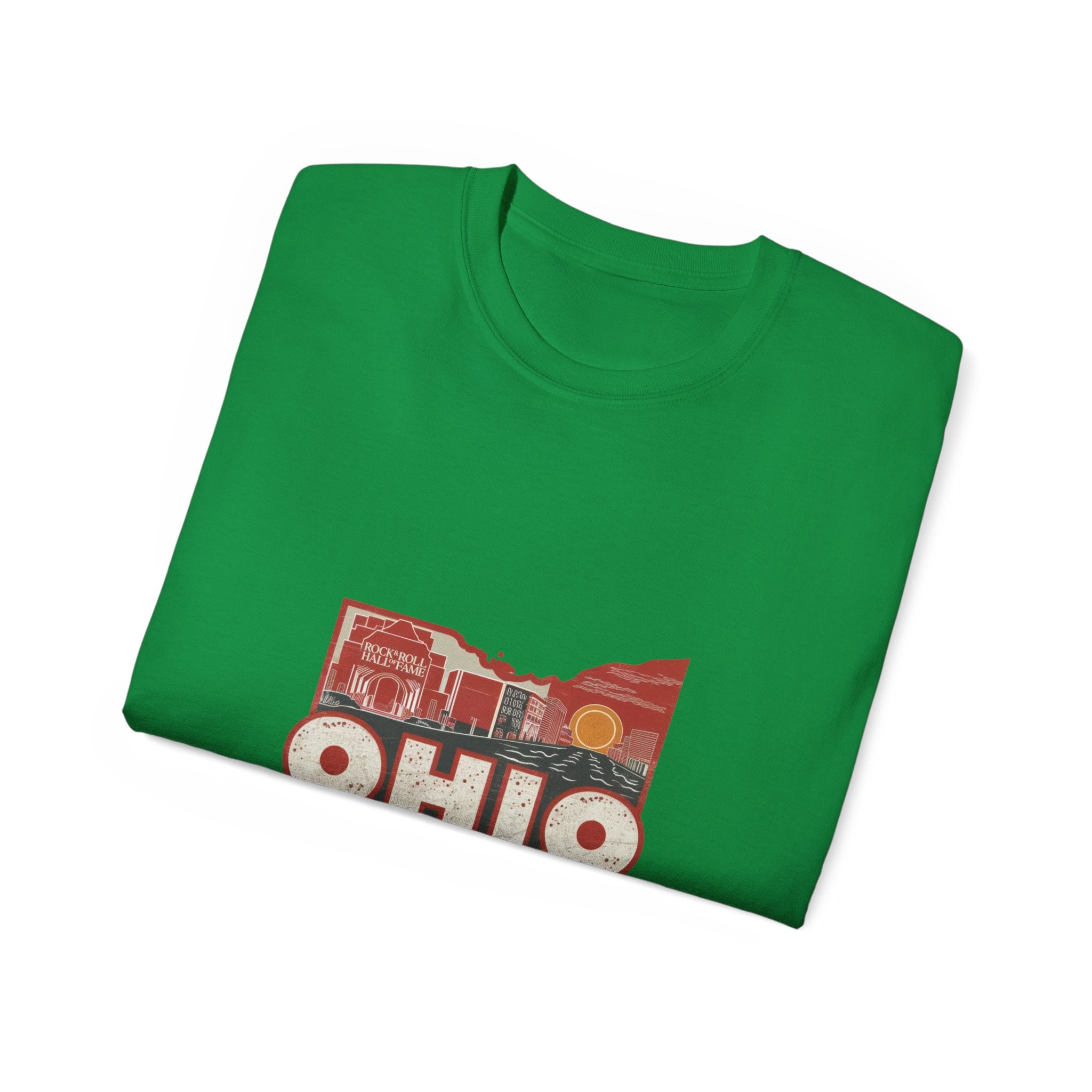 États américains emblématiques rétro : t-shirt Ohio