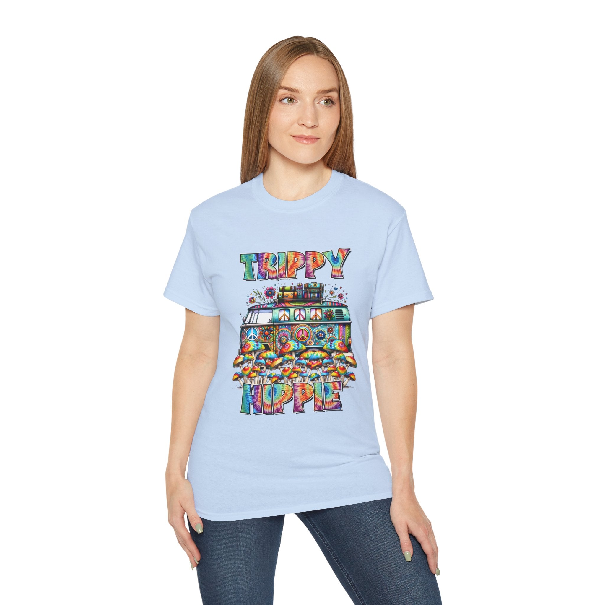 Hippie t-shirt, Trippy hippie t-shirt