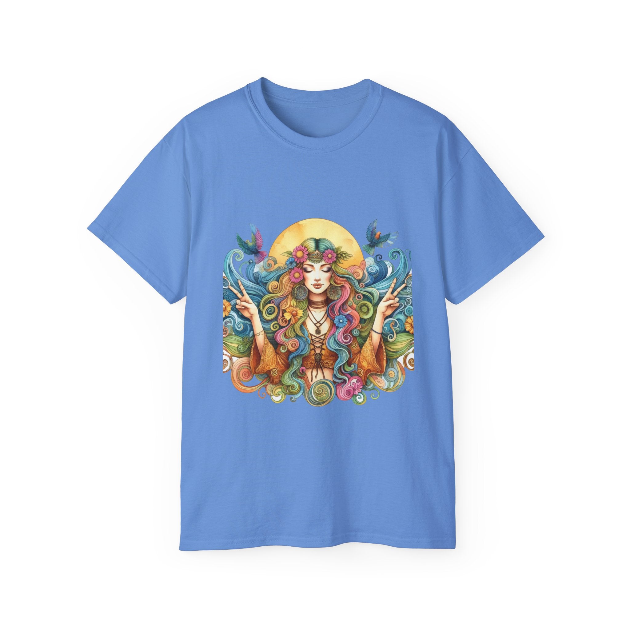 Hippie t-shirt, Flower Power t-shirt