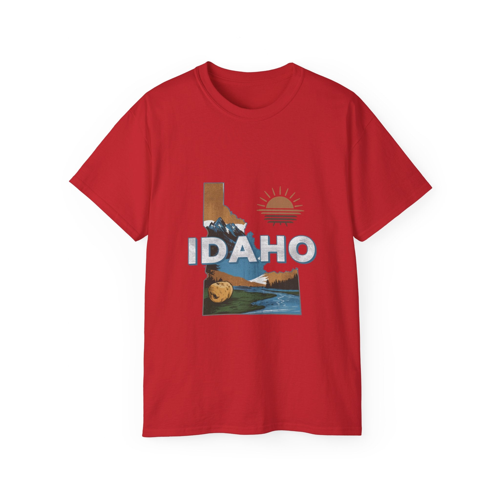 Retro  Iconic U.S. States : Idaho t-shirt