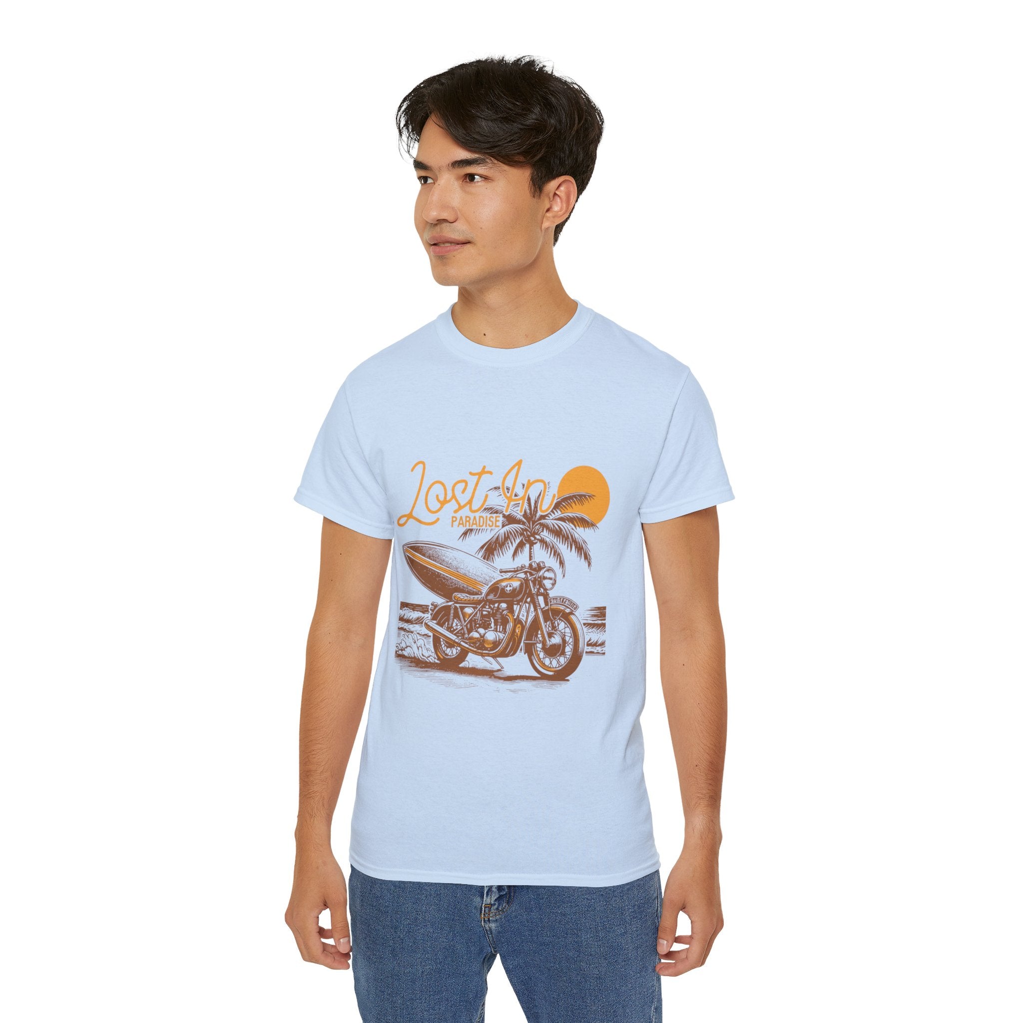 Vintage Summer Beach : Lost In Paradise t-shirt