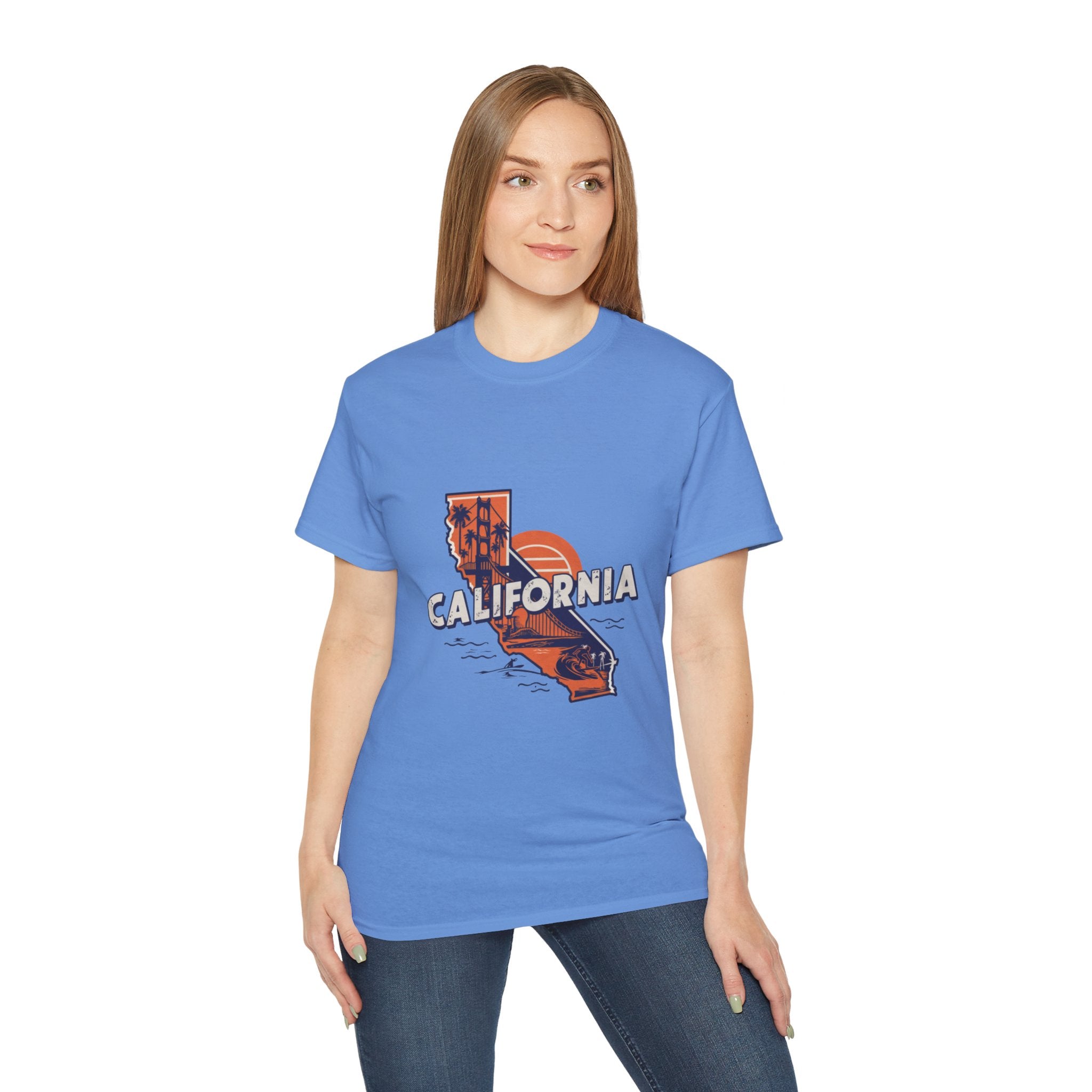 Retro  Iconic U.S. States : California t-shirt