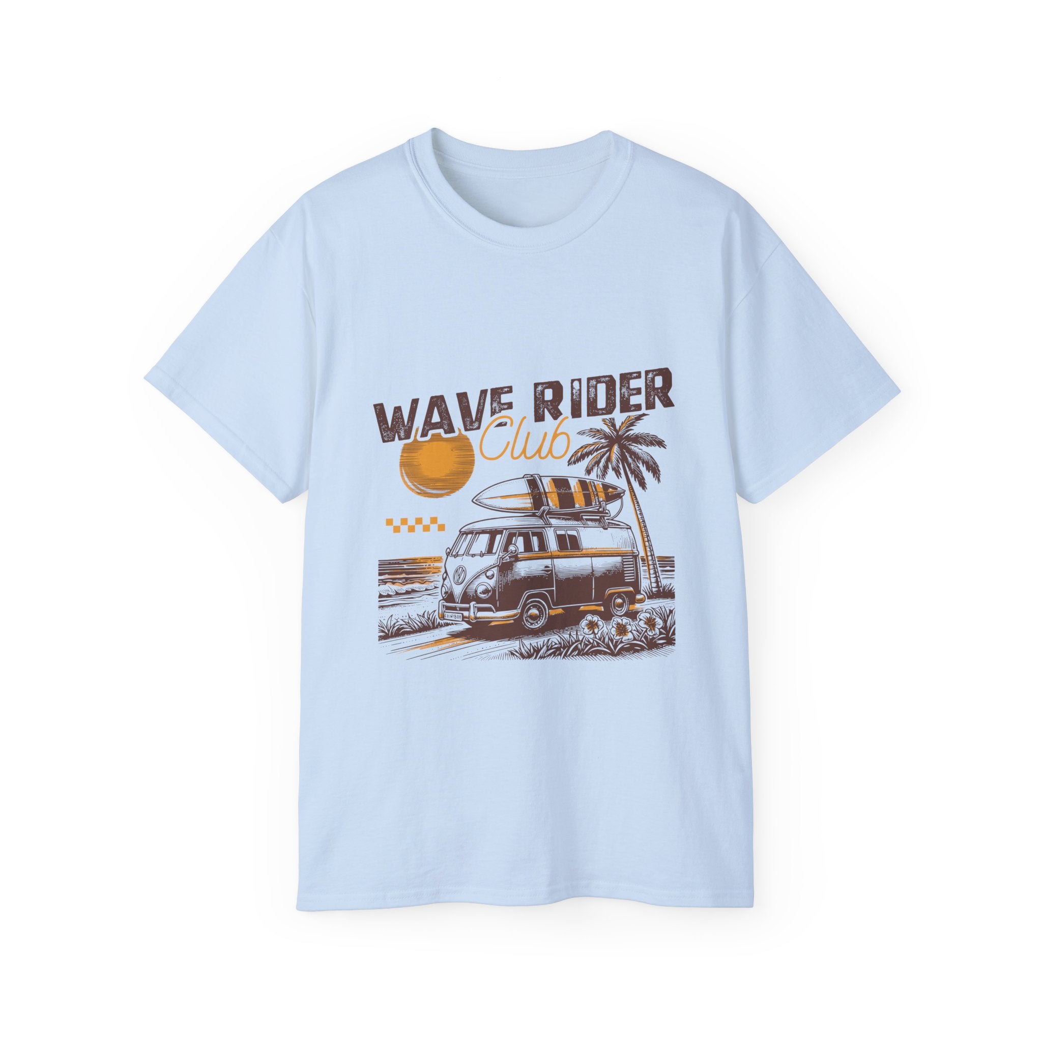 Vintage Summer Beach : Wave Rider t-shirt