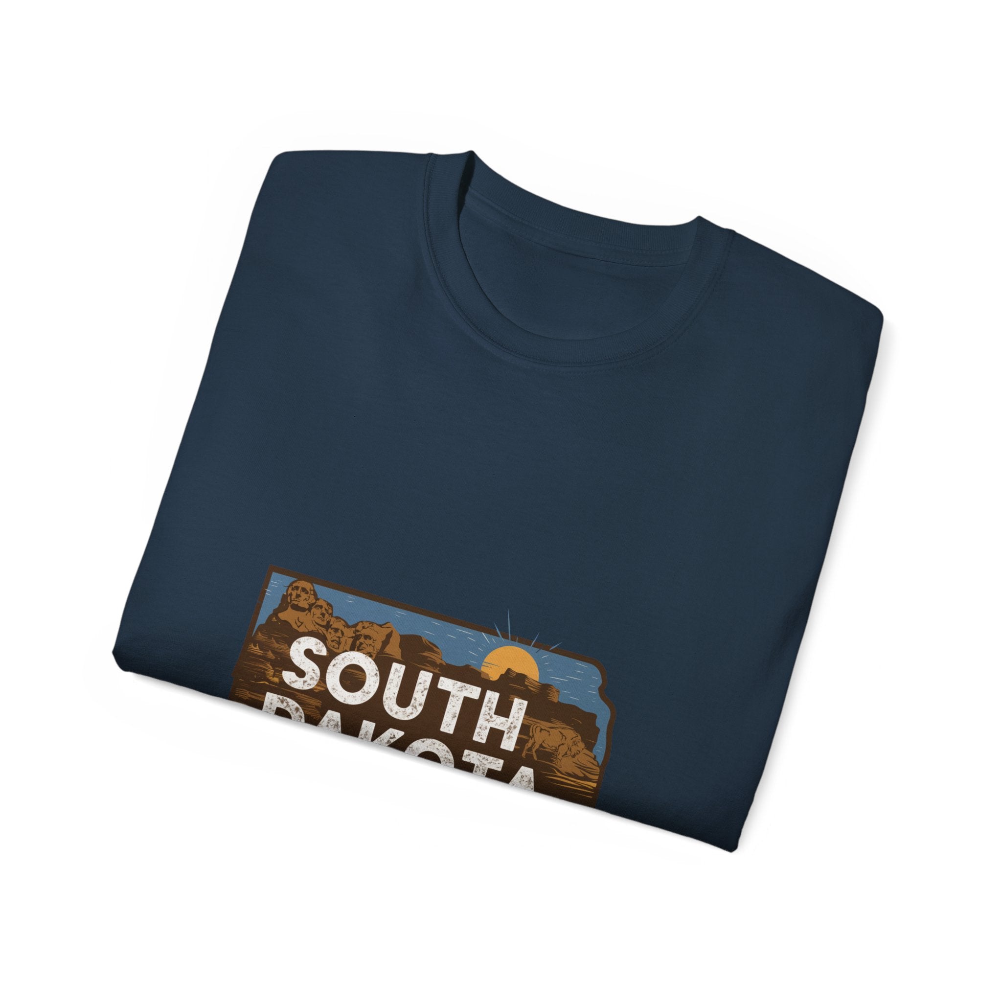 États américains emblématiques rétro : t-shirt Dakota du Sud