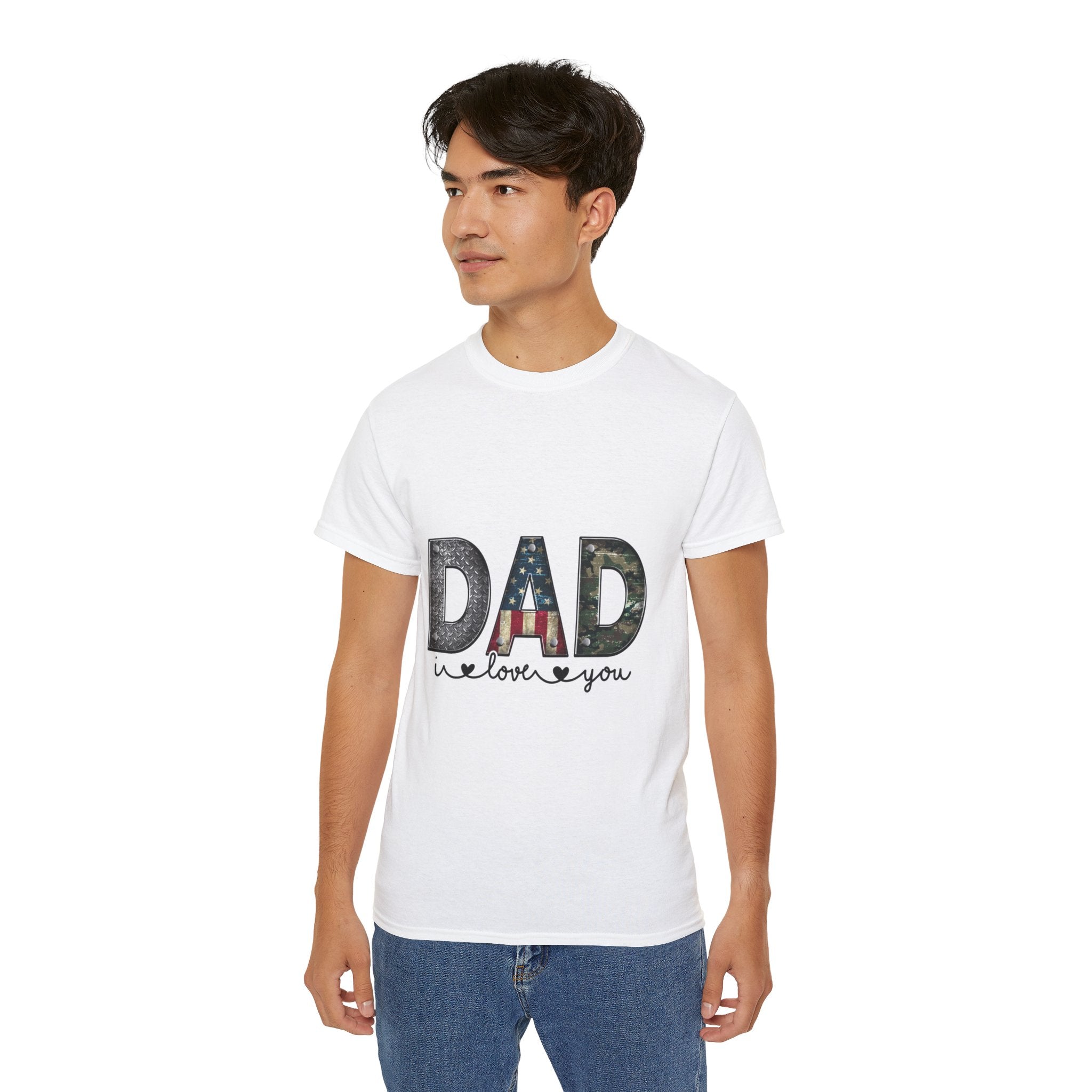 T-shirt per la festa del papà, t-shirt Love Dad