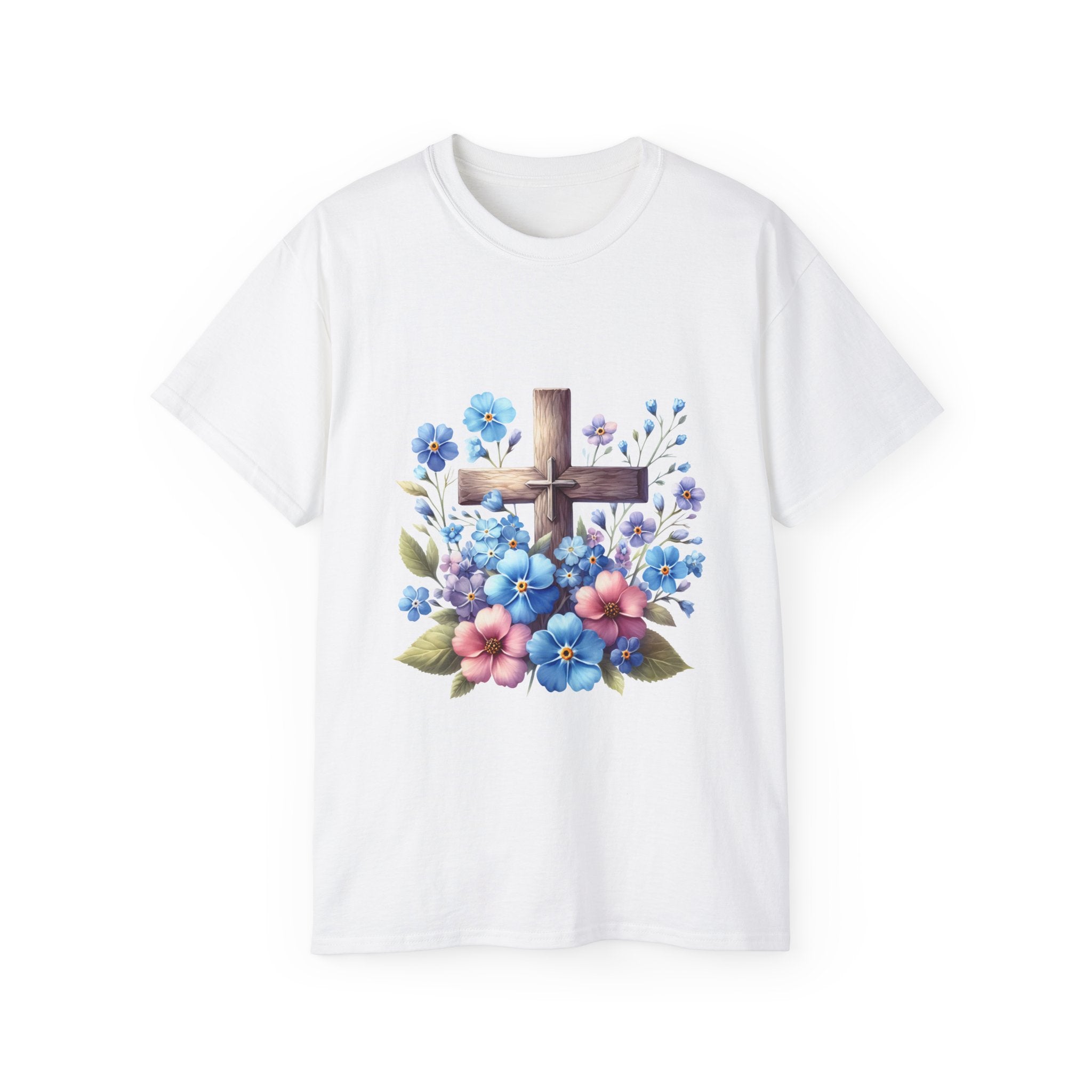 Christian t-shirt, Flower of the Crosst-shirt