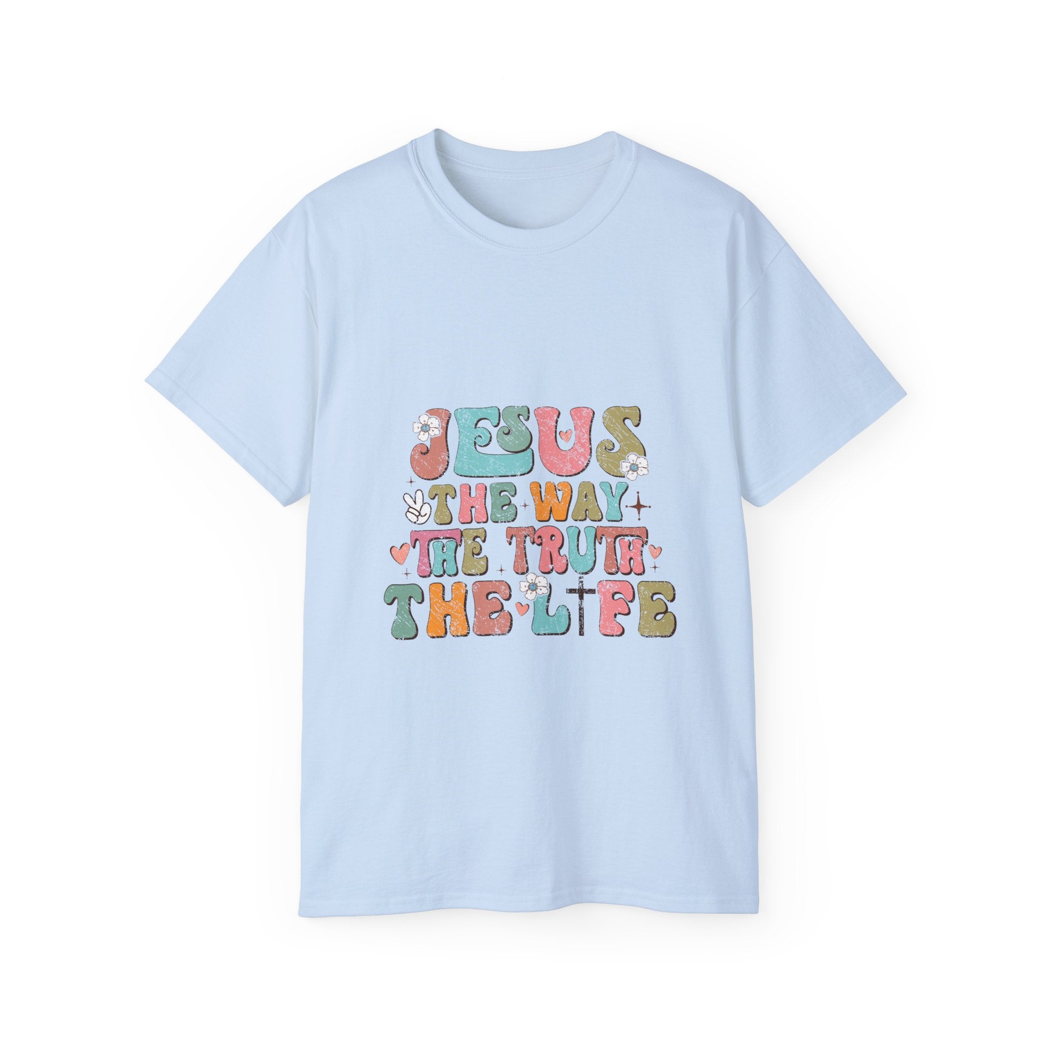 Christian t-shirt, Jesus the Way, The Truth, The Life t-shirt