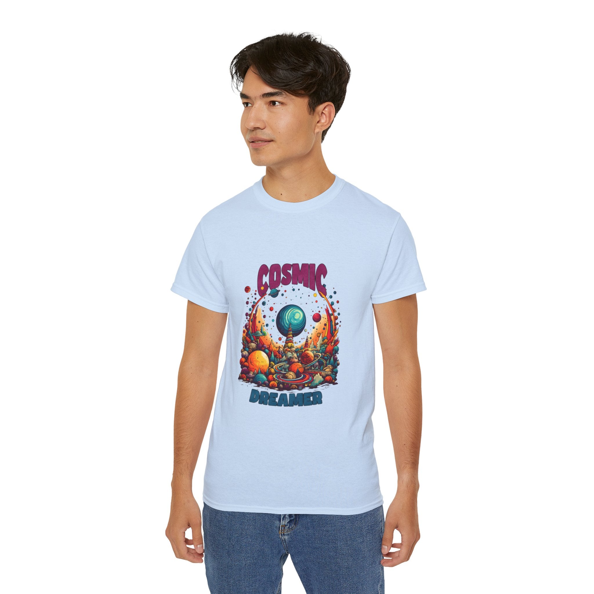 T-shirt hippie, t-shirt da sognatore cosmico