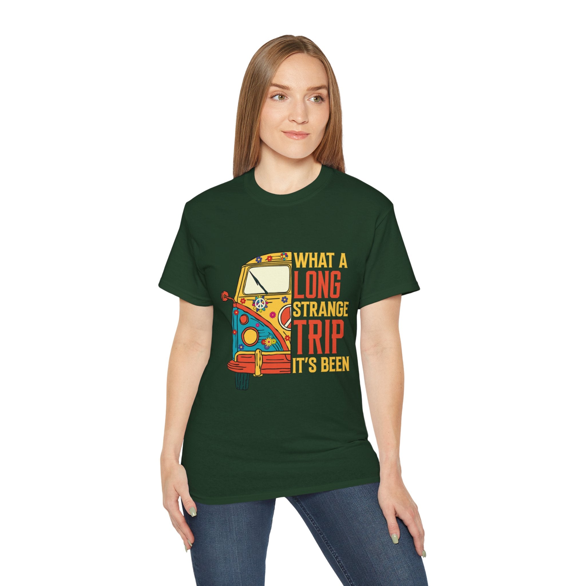 Hippie t-shirt, Long Strange Trip t-shirt