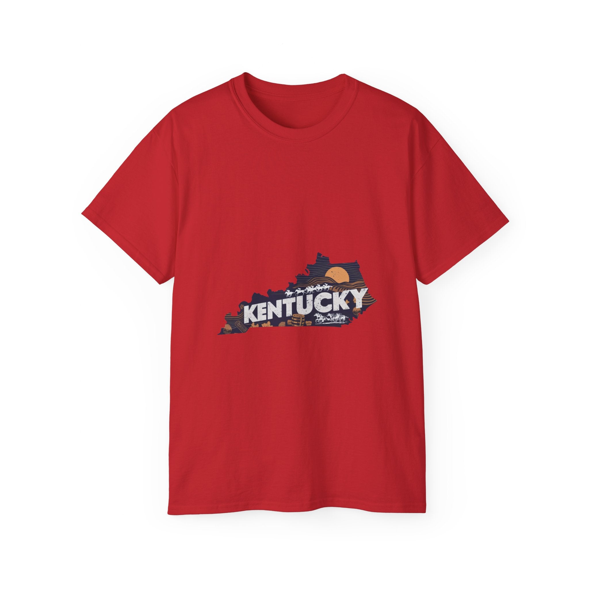 Retro  Iconic U.S. States :  Kentucky t-shirt