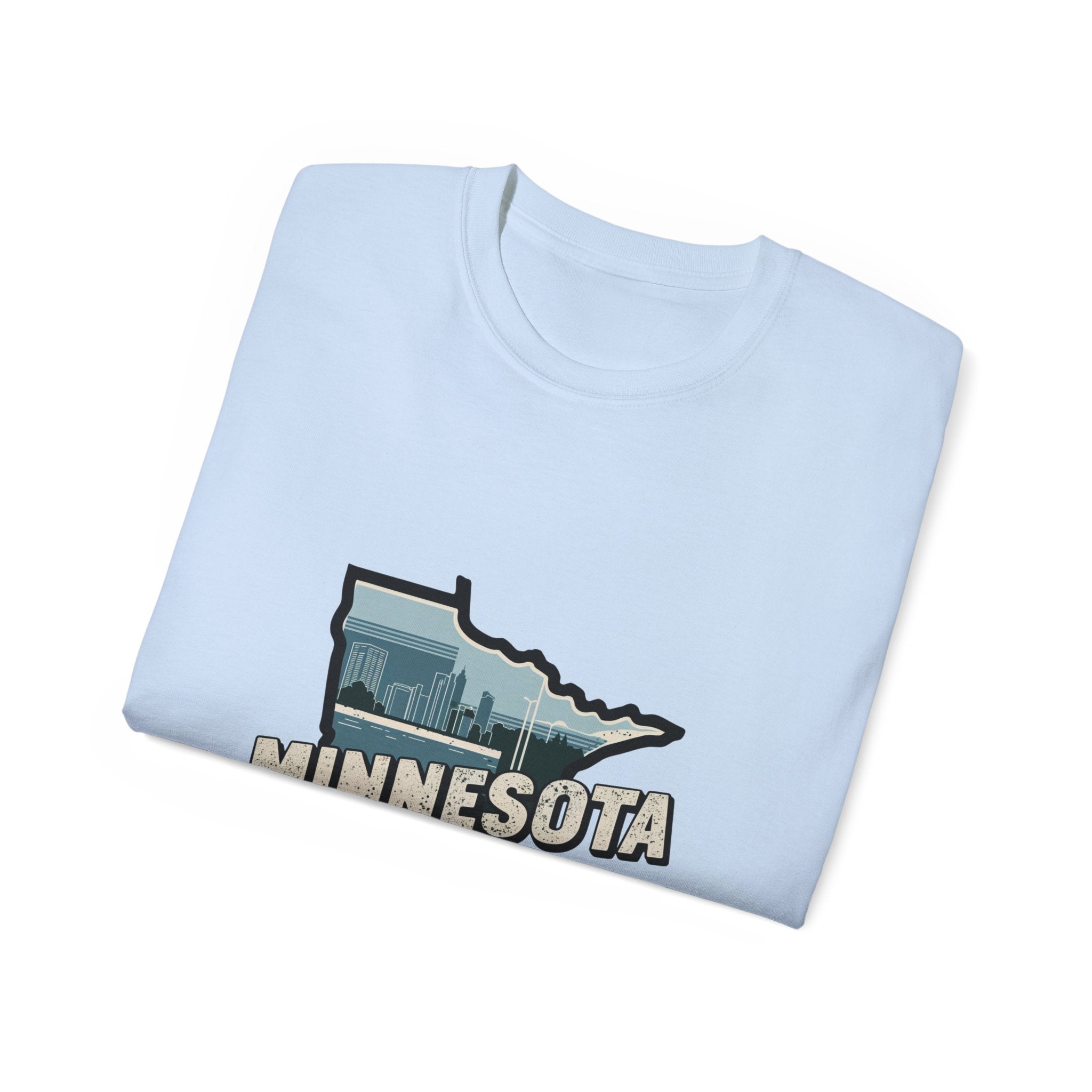 États américains emblématiques rétro : t-shirt Minnesota