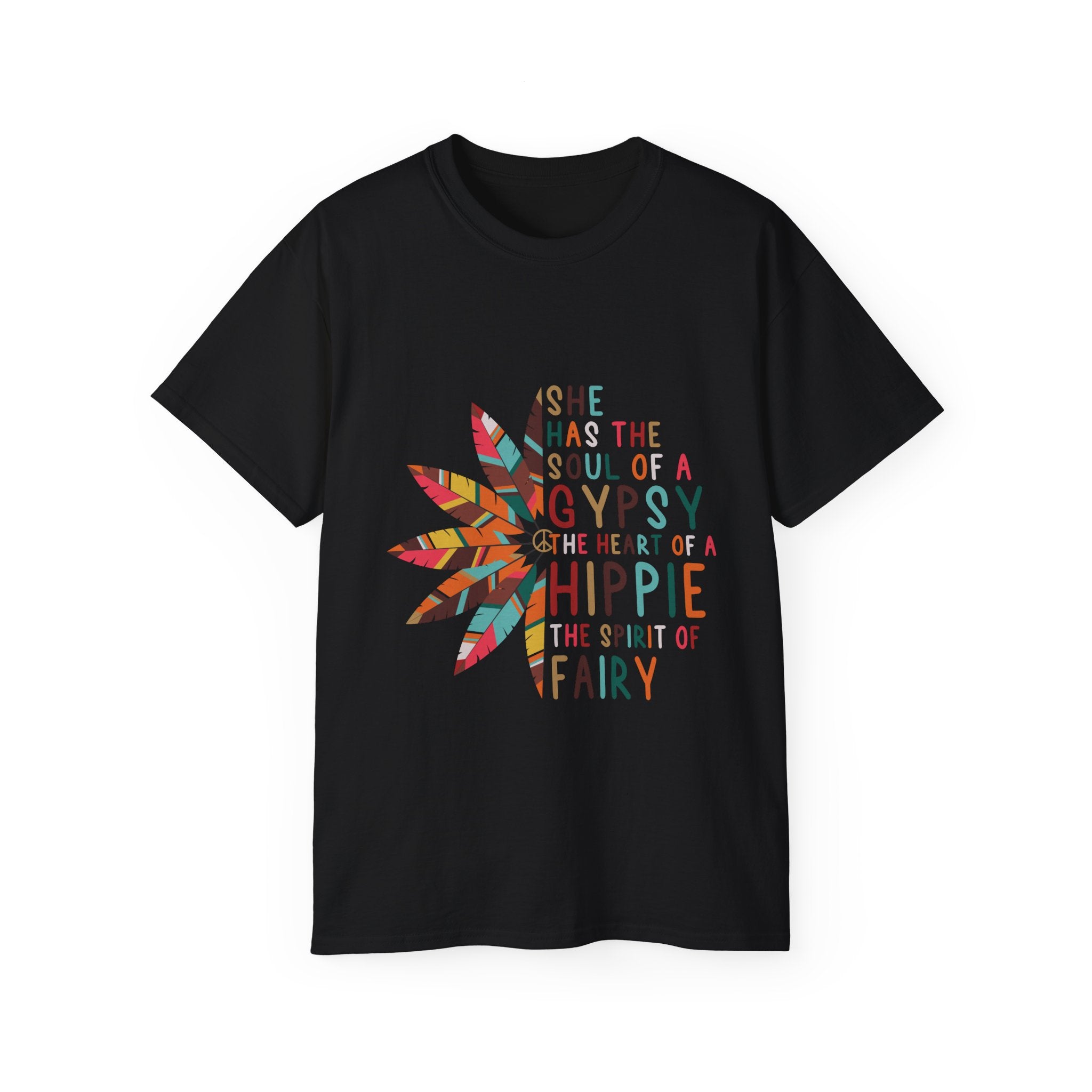 T-shirt hippie, t-shirt Flower Power